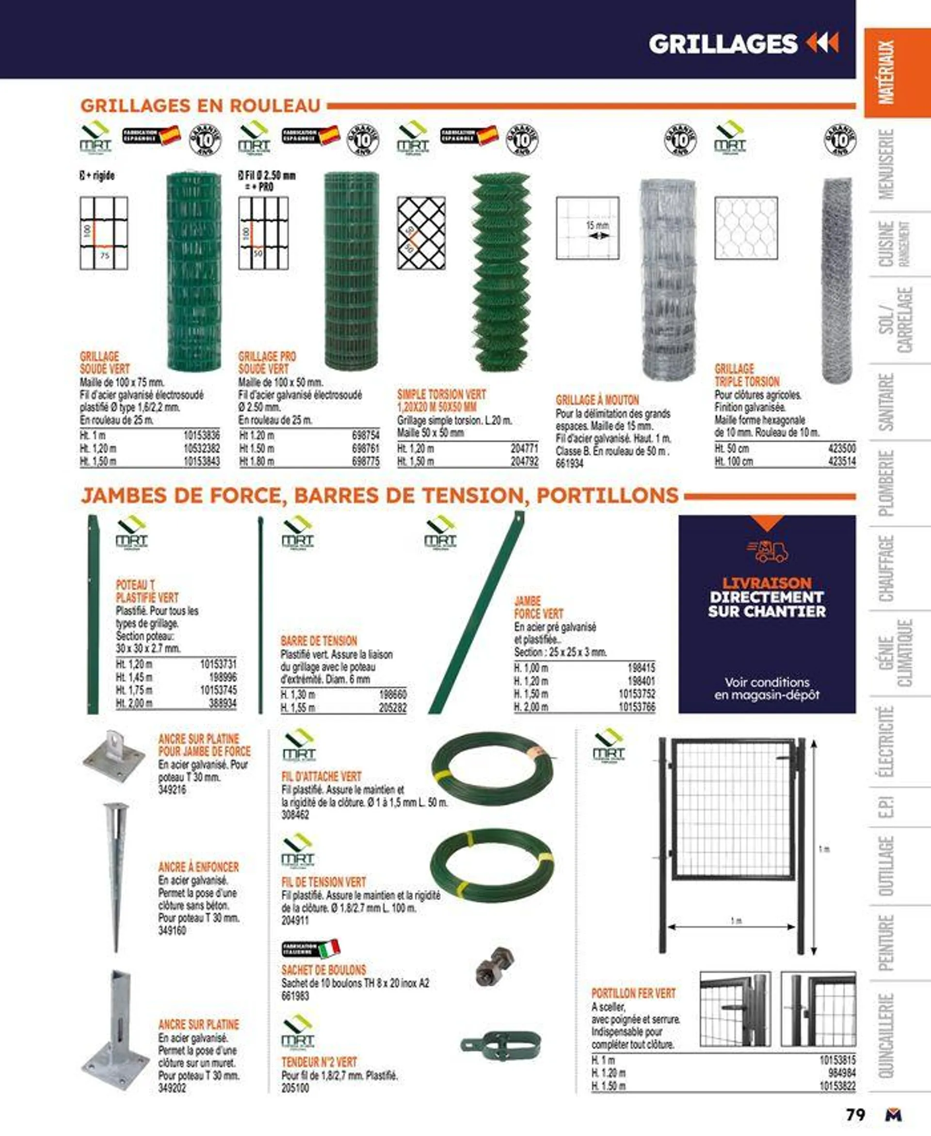 Guide produits 2024 du 15 mars au 31 décembre 2024 - Catalogue page 79