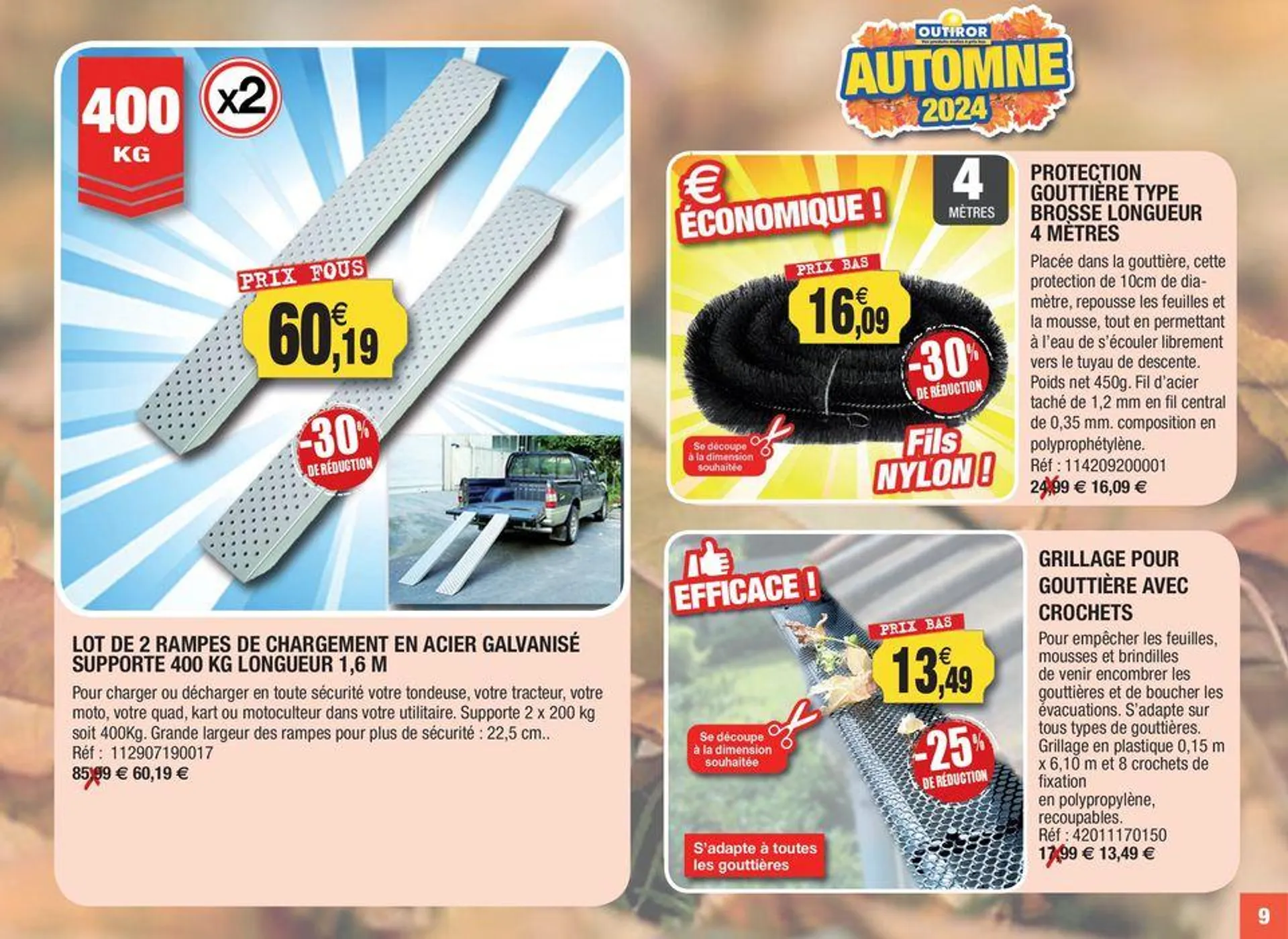 Votre nouveau catalogue est arrivé ! du 24 septembre au 30 novembre 2024 - Catalogue page 9