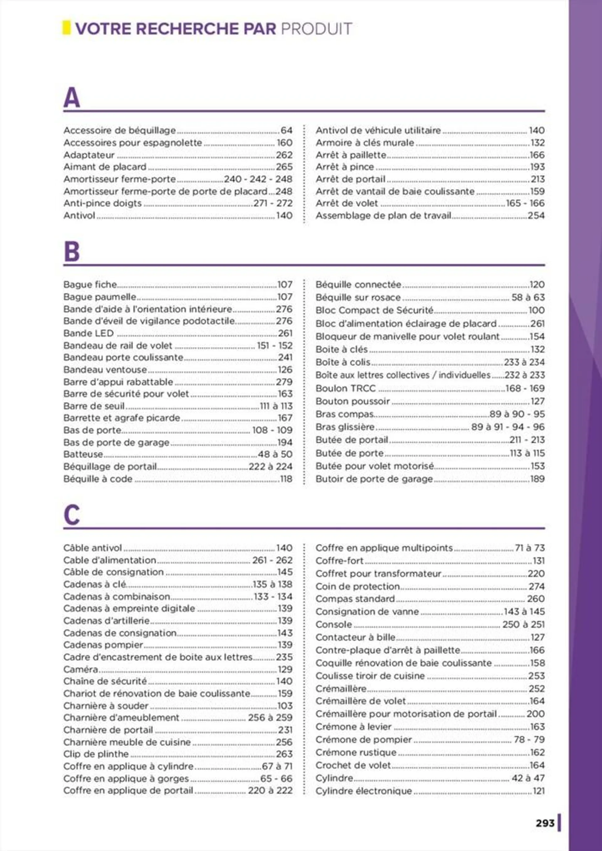 2300 Références du 16 juin au 31 décembre 2024 - Catalogue page 295