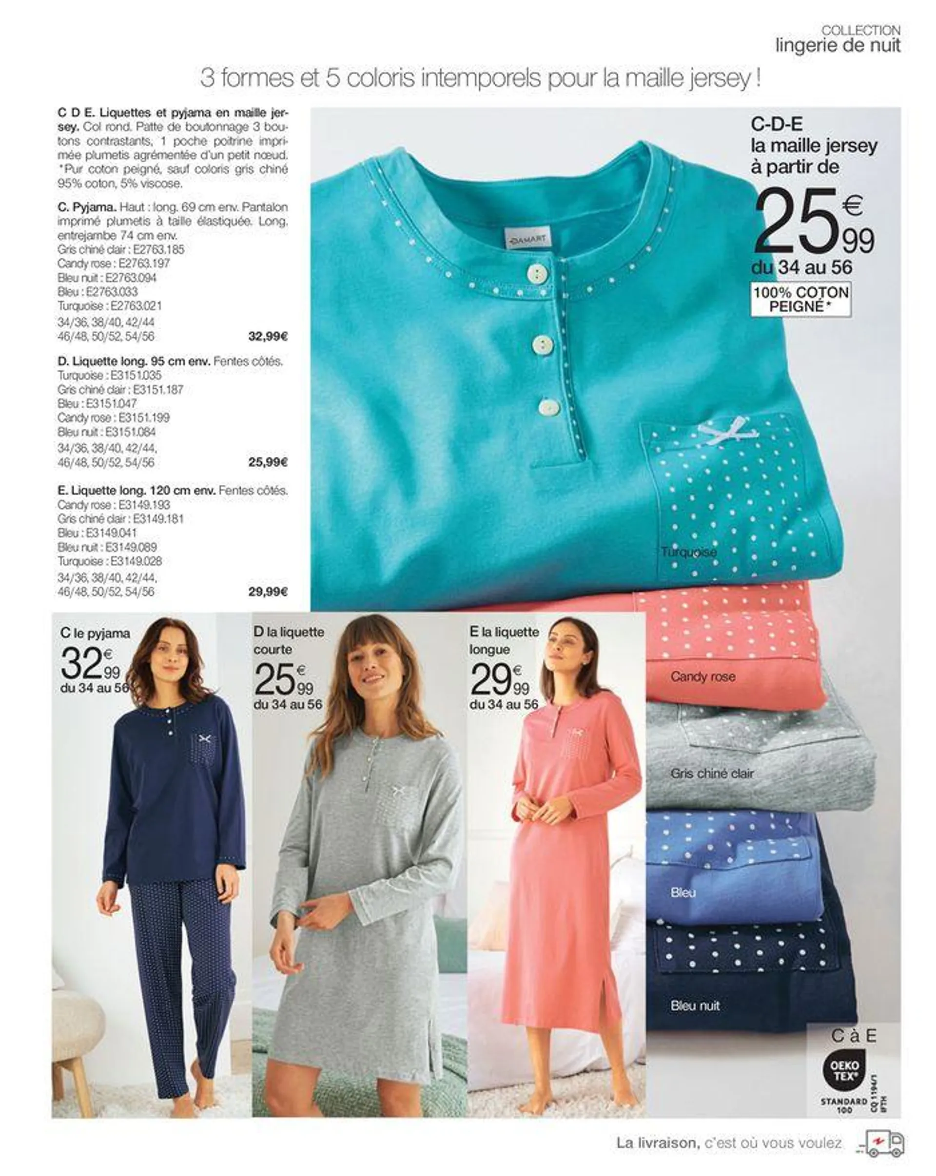 Le confort me donne du style du 10 mai au 31 octobre 2024 - Catalogue page 167