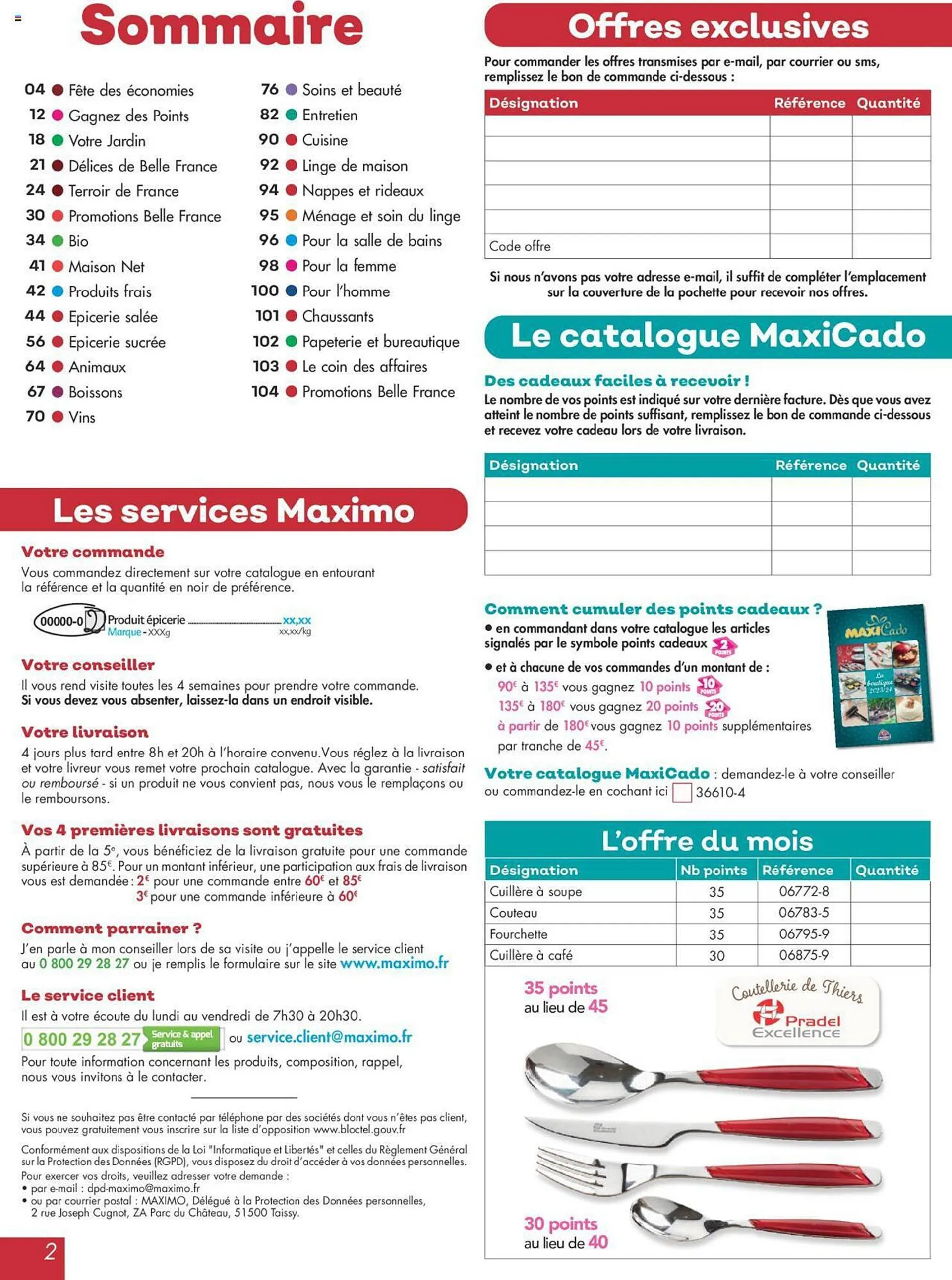 Catalogue Maximo du 19 janvier au 25 février 2024 - Catalogue page 2