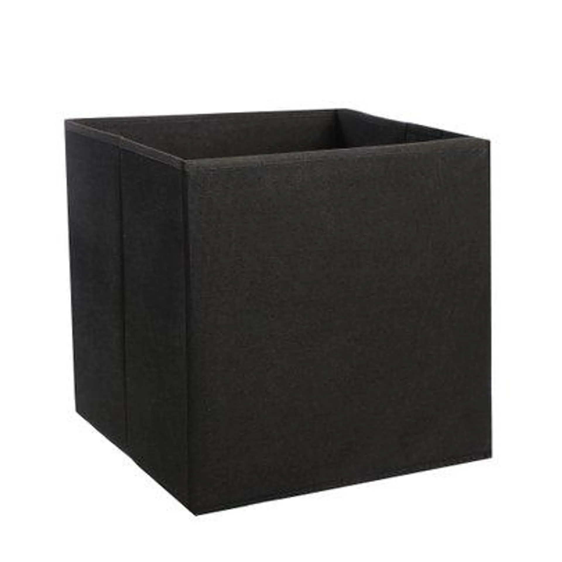 Boite de rangement cube noire