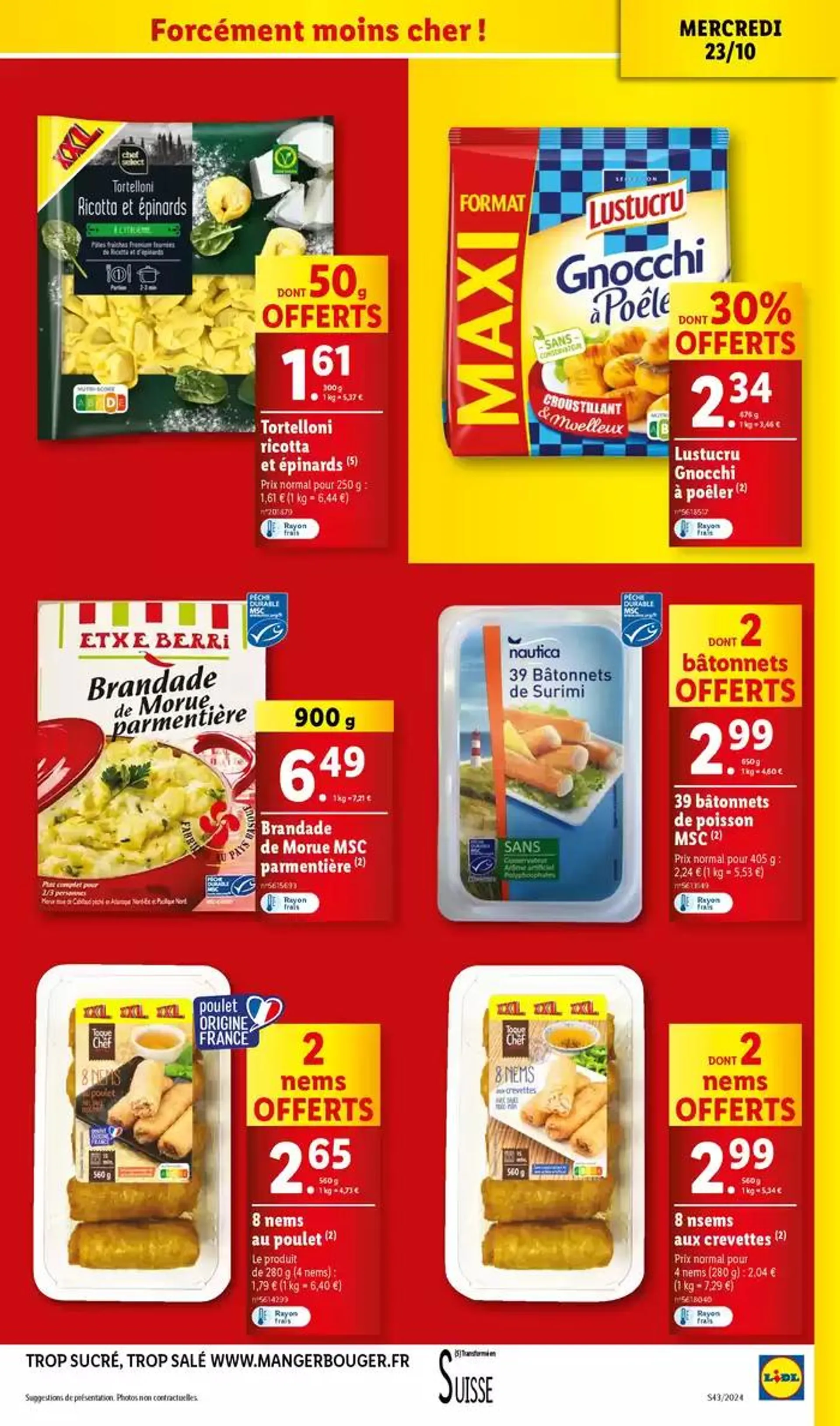 L'hiver approche ! Cette semaine, retrouvez des produits réconfortants, toujours à prix Lidl du 23 octobre au 29 octobre 2024 - Catalogue page 11