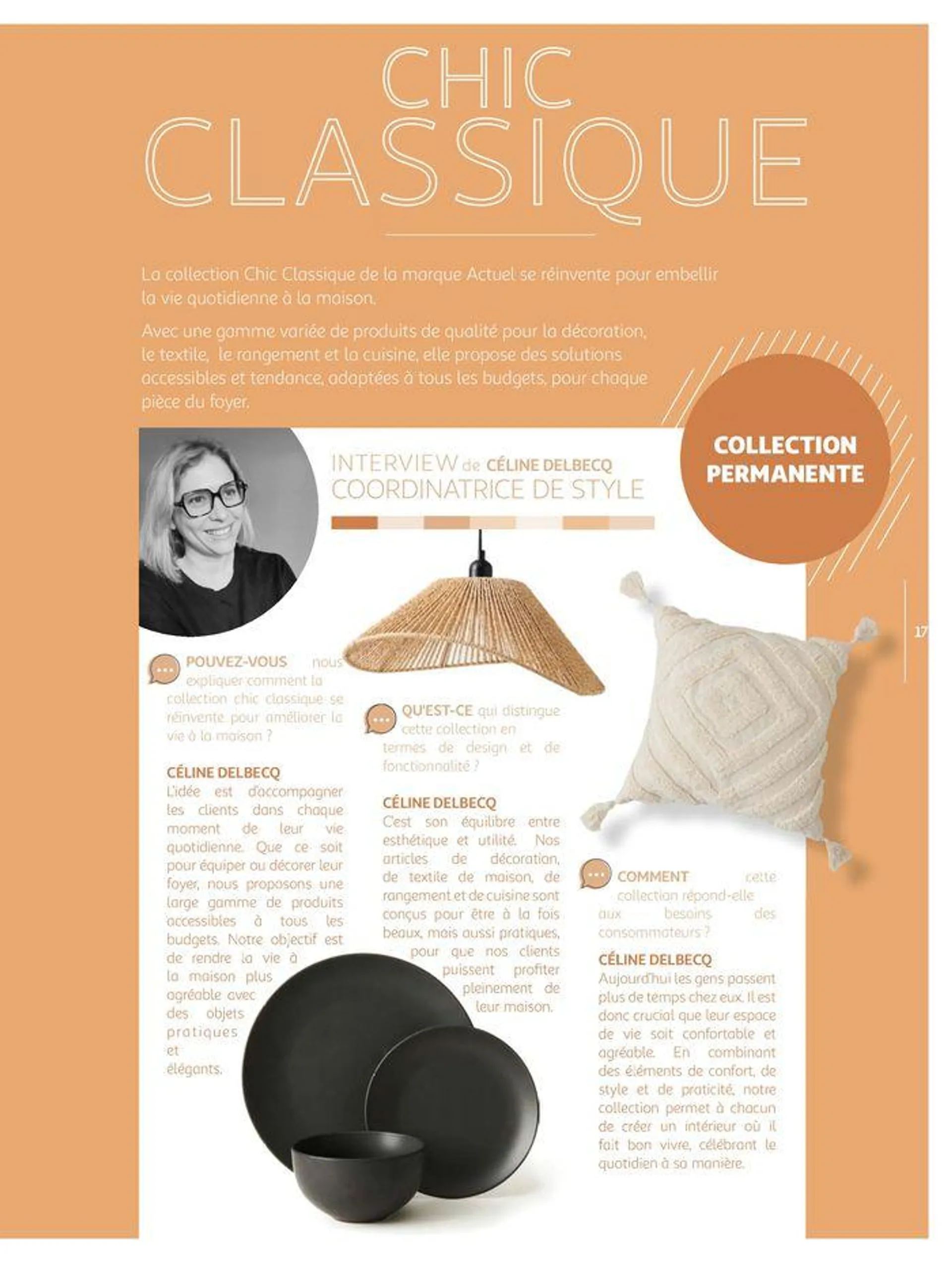 Collection Déco : Si bien chez soi du 10 septembre au 28 octobre 2024 - Catalogue page 17