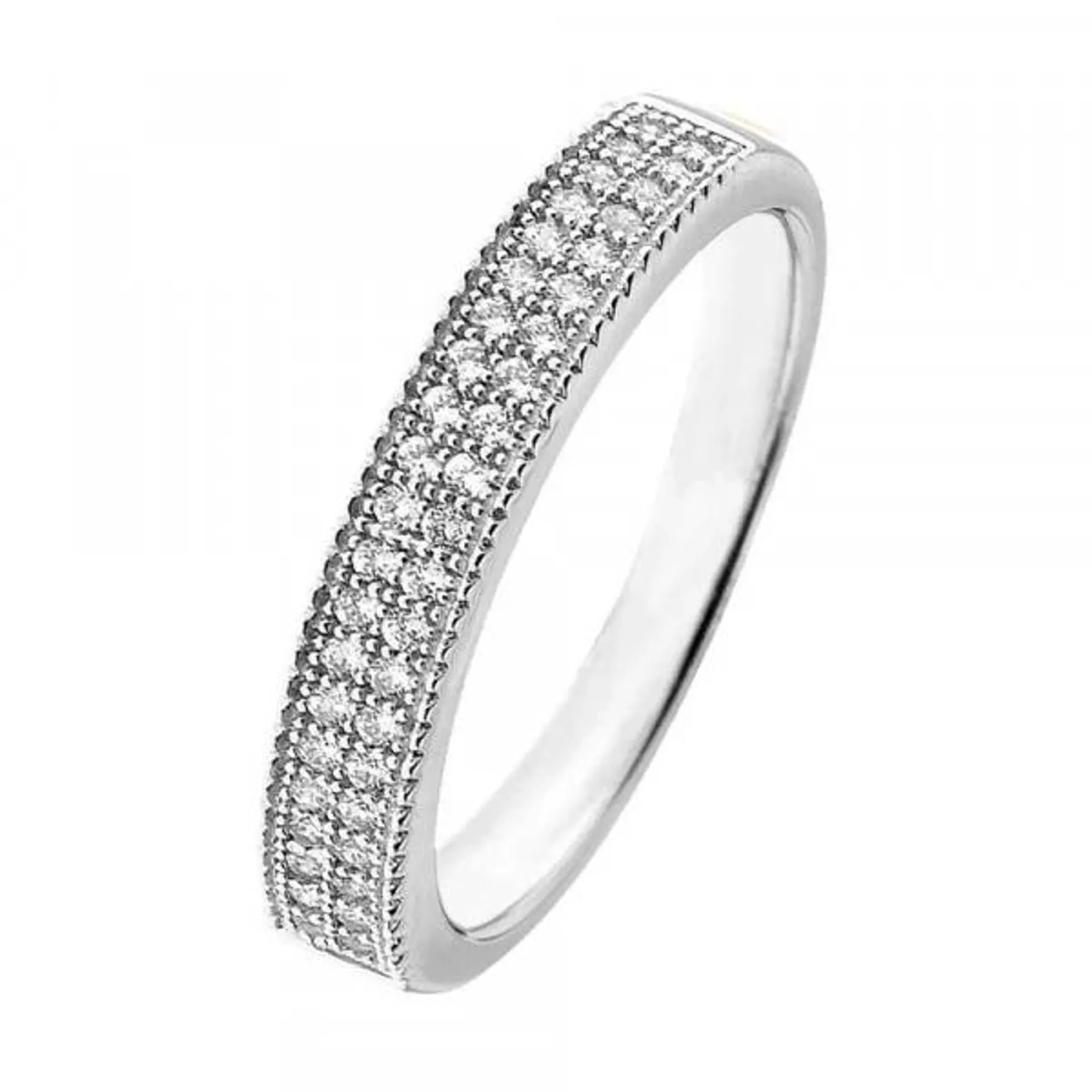 Bague en Argent et Oxyde de Zirconium