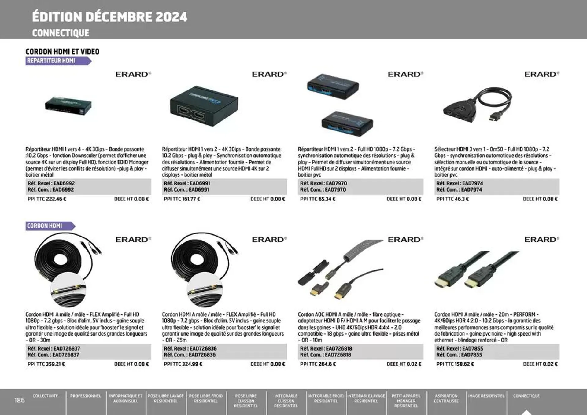 Equipement collectif & residentiel 2024 du 12 décembre au 31 décembre 2024 - Catalogue page 186