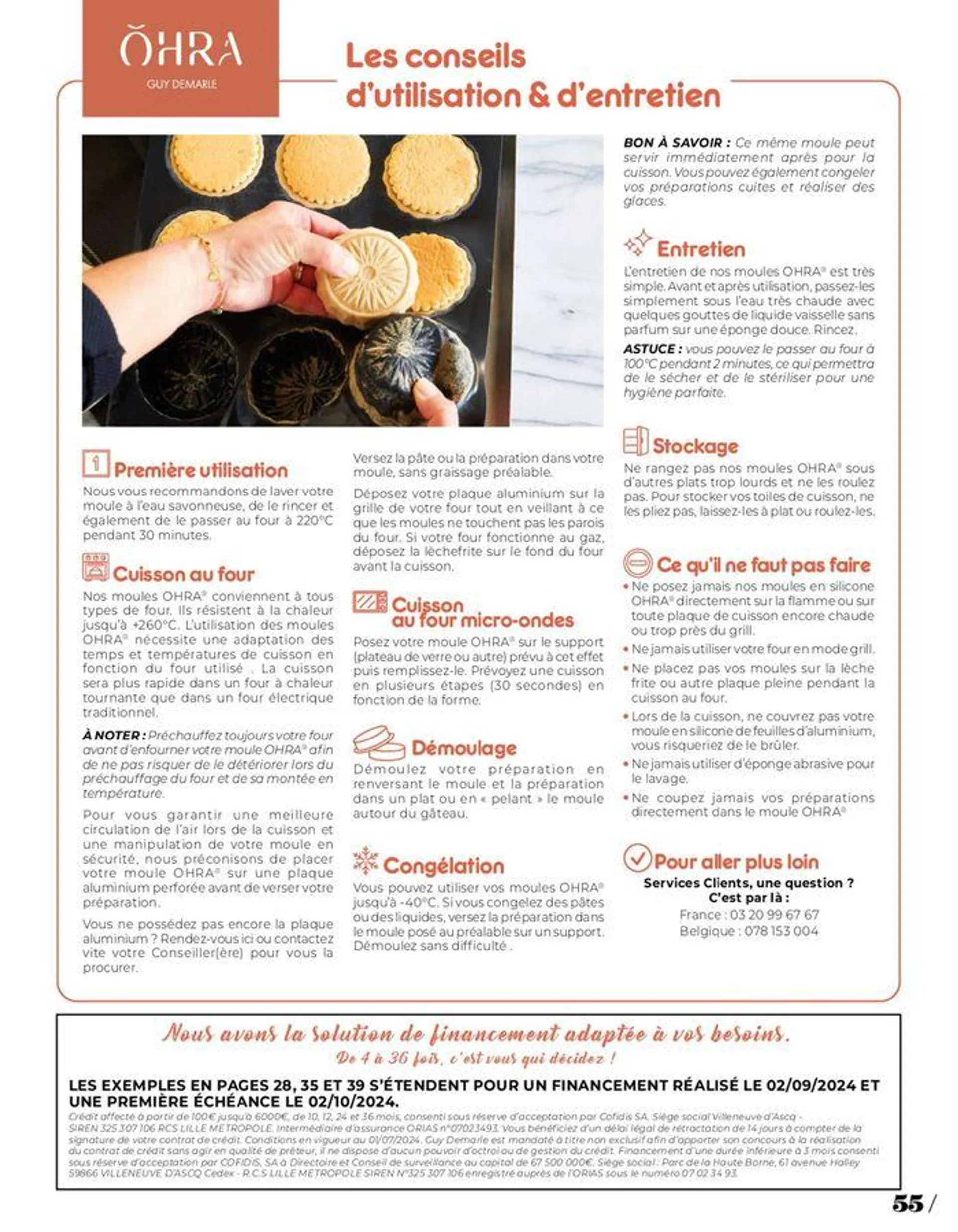 8 recettes offertes du 19 septembre au 30 janvier 2025 - Catalogue page 55