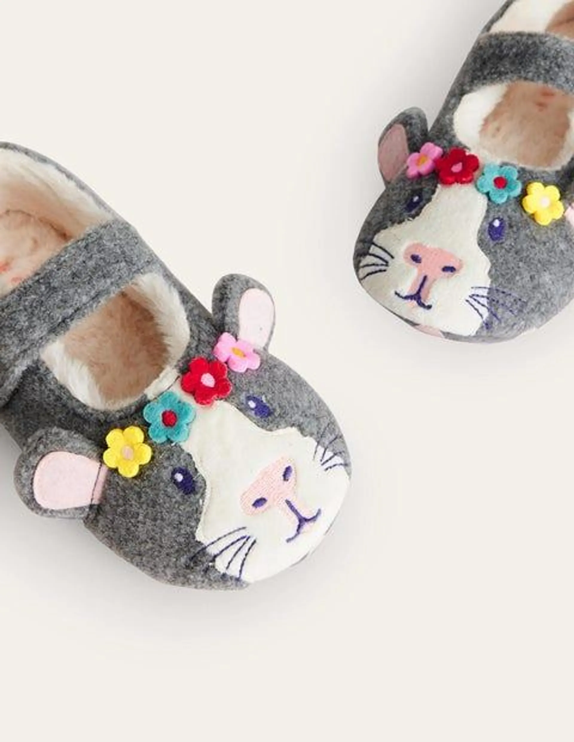 Chaussons babies en feutre