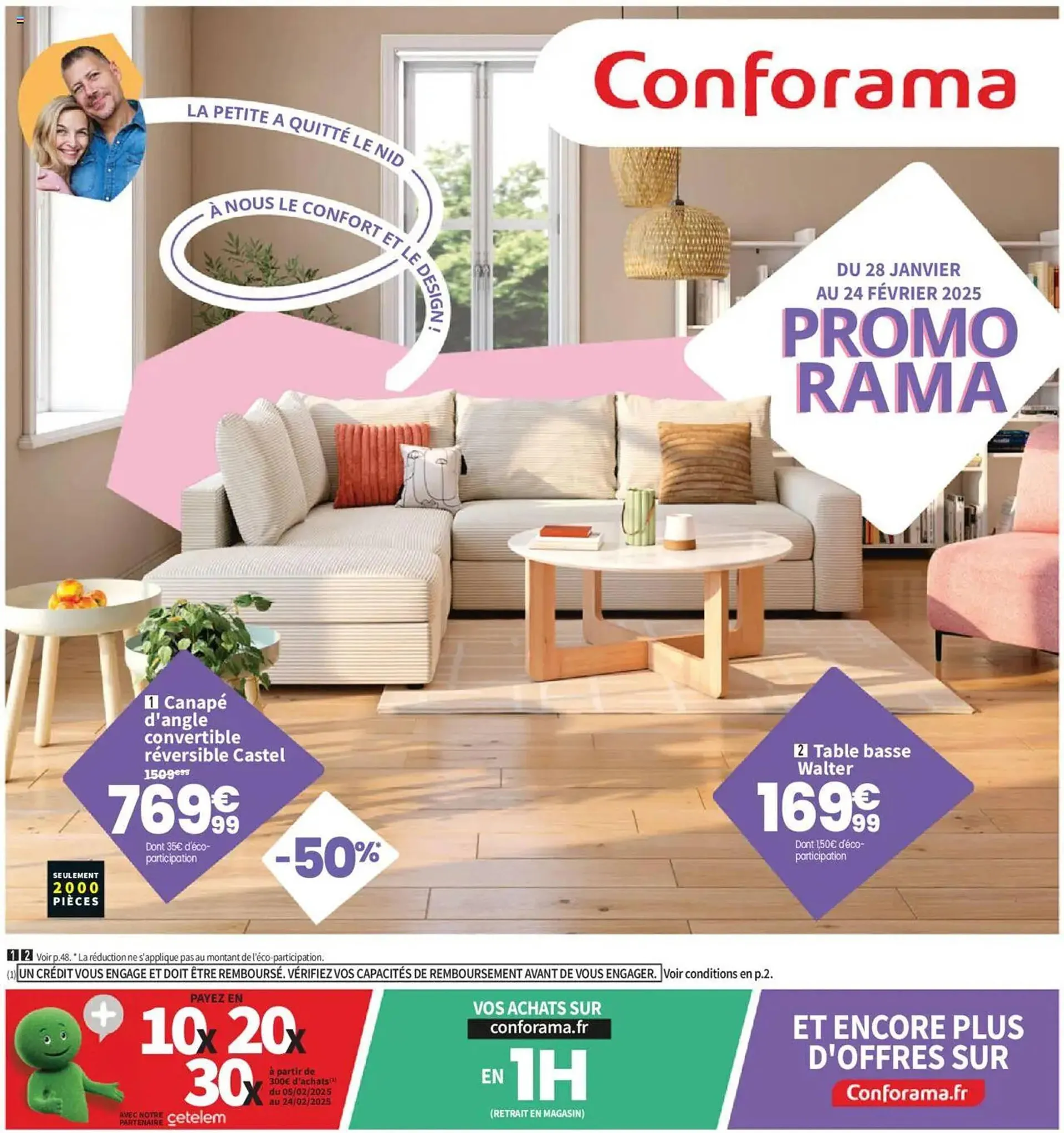 Catalogue Conforama - 1