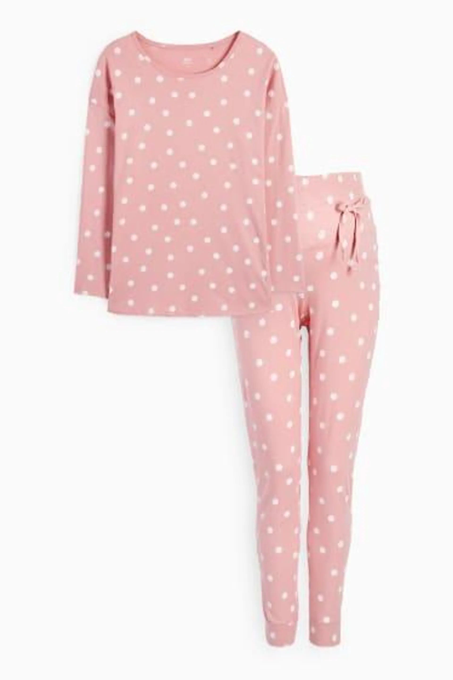 Nursing pyjamas - polka dot