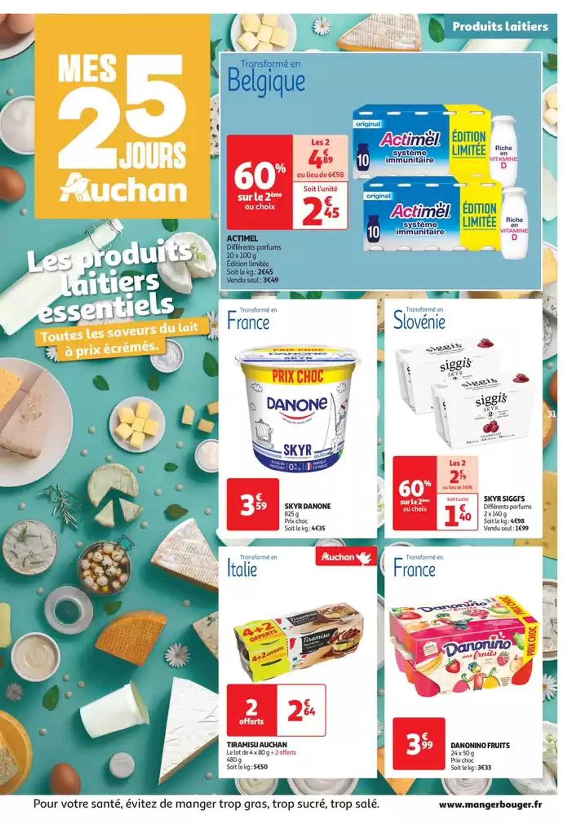 Top depart : 25 jours Auchan  du 29 octobre au 4 novembre 2024 - Catalogue page 31