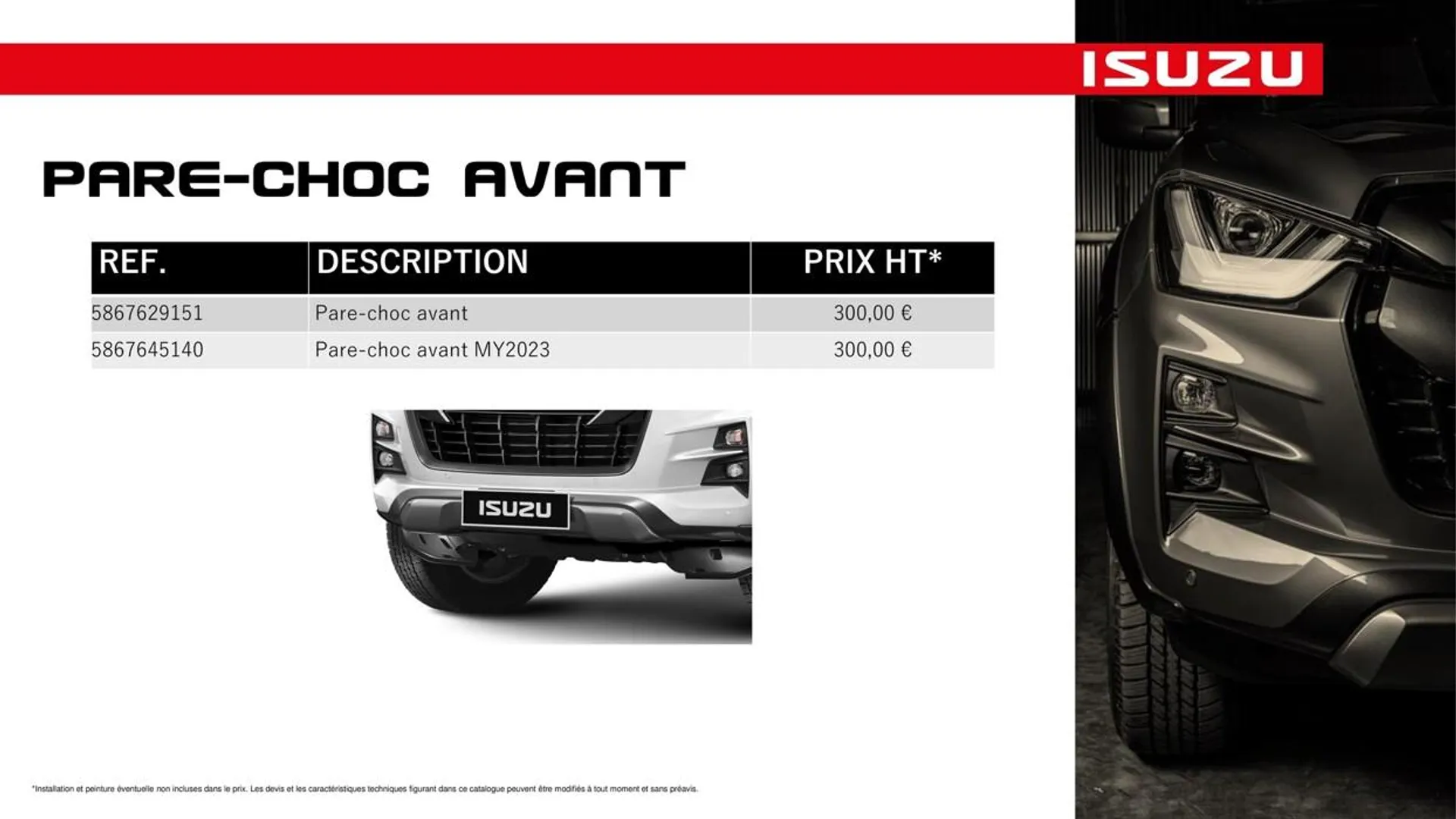 Catalogue ACCESSOIRES D-MAX - N60 N57  - 31