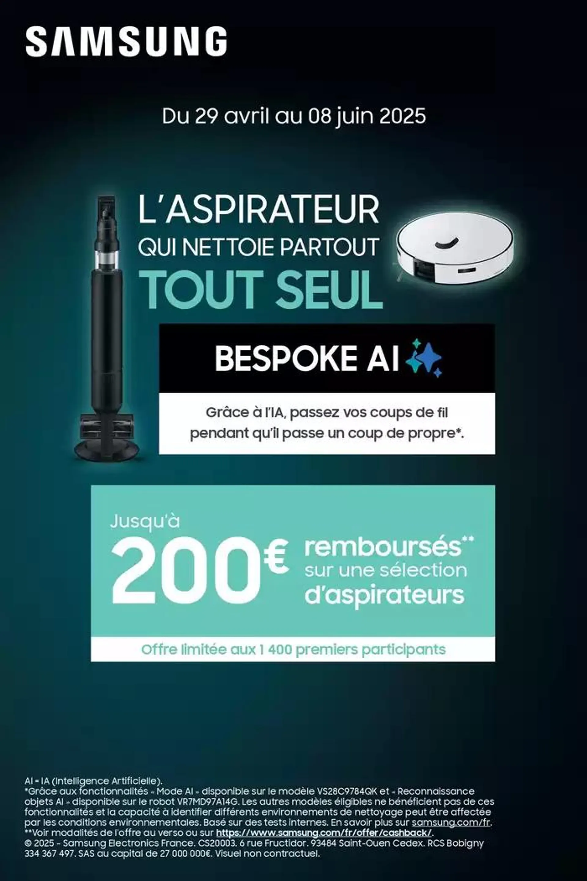 Samsung Jusquà 200€ remboursés - 1