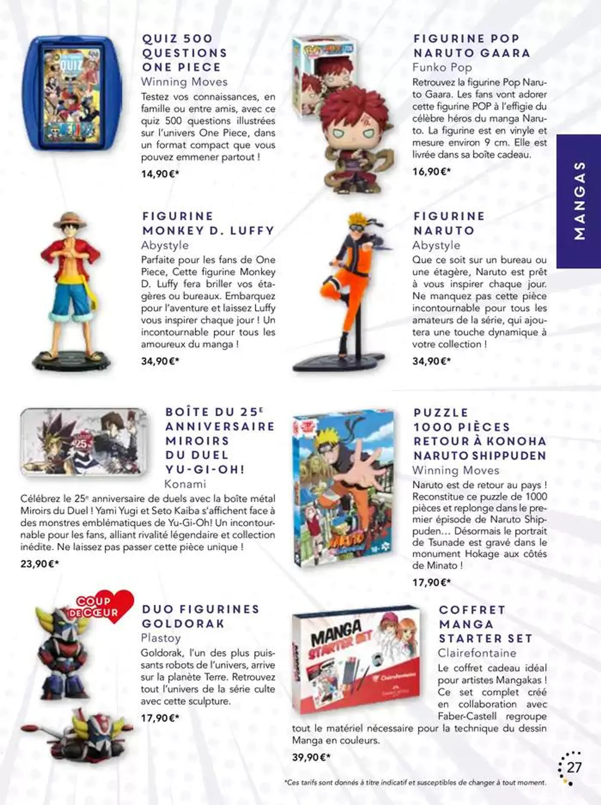 Les belles surprises de Noël du 23 octobre au 25 décembre 2024 - Catalogue page 27