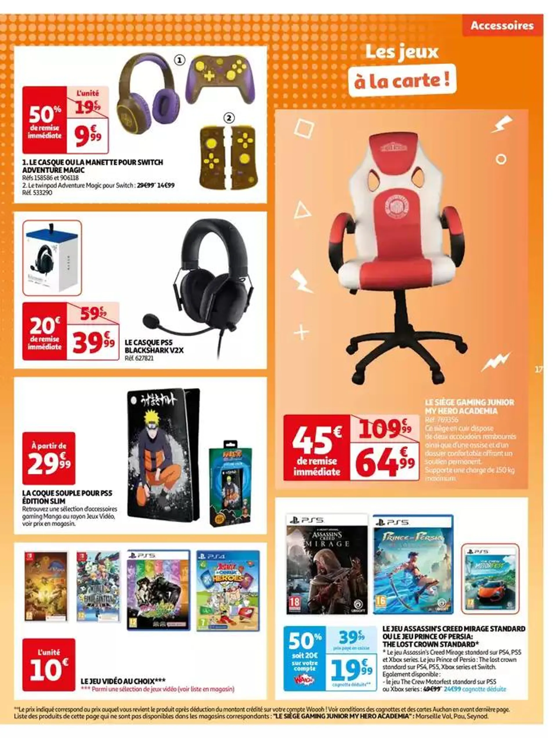 Games Week : passez au niveau supérieur du 15 octobre au 28 octobre 2024 - Catalogue page 17