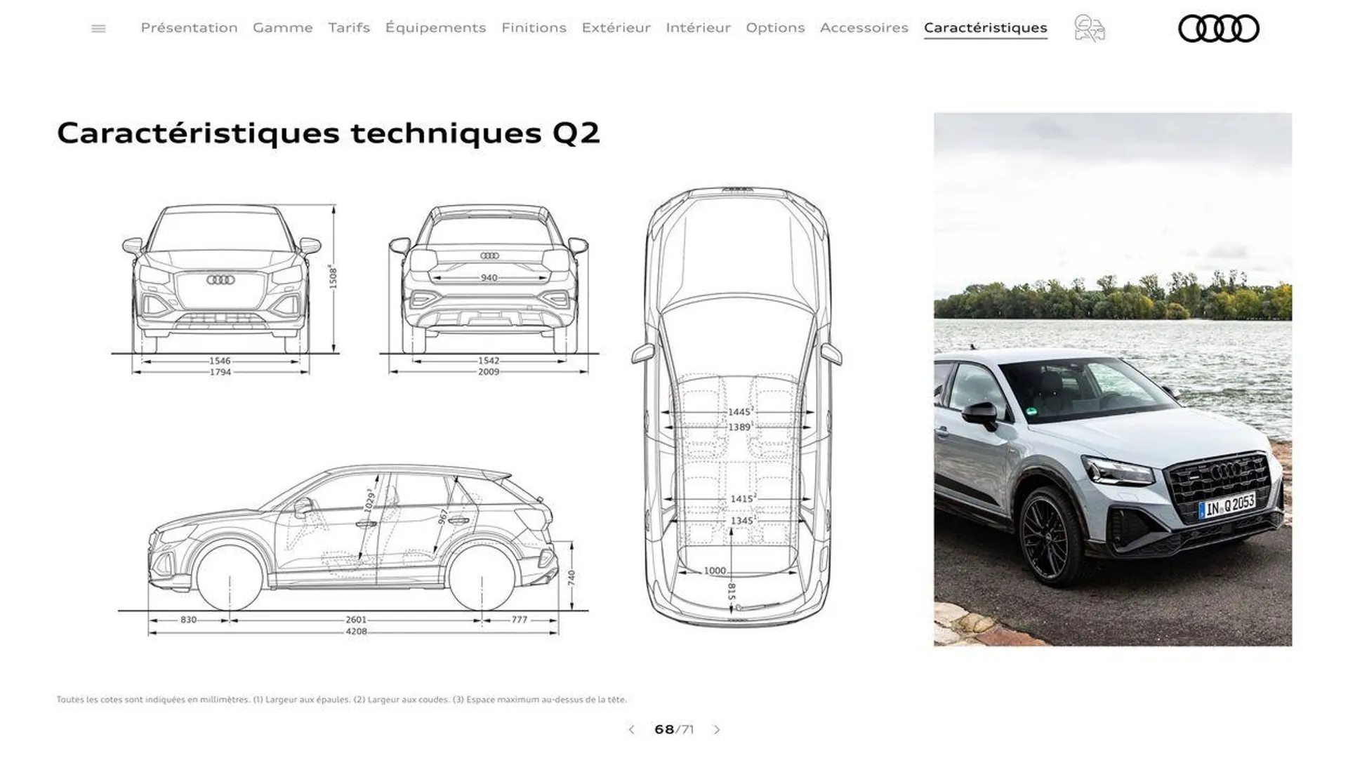 Audi Q2 du 20 août au 31 décembre 2024 - Catalogue page 68