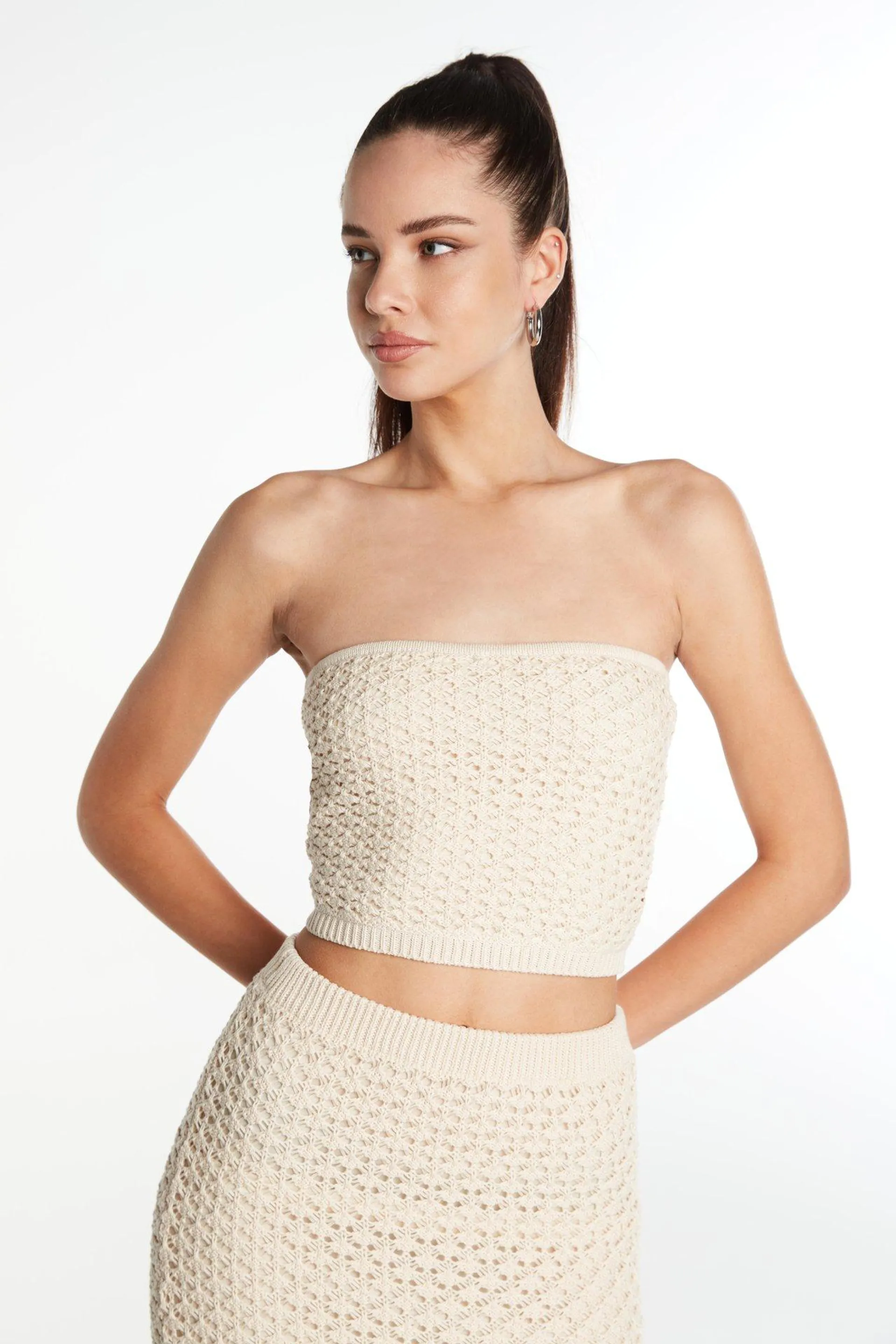 Top crocheté