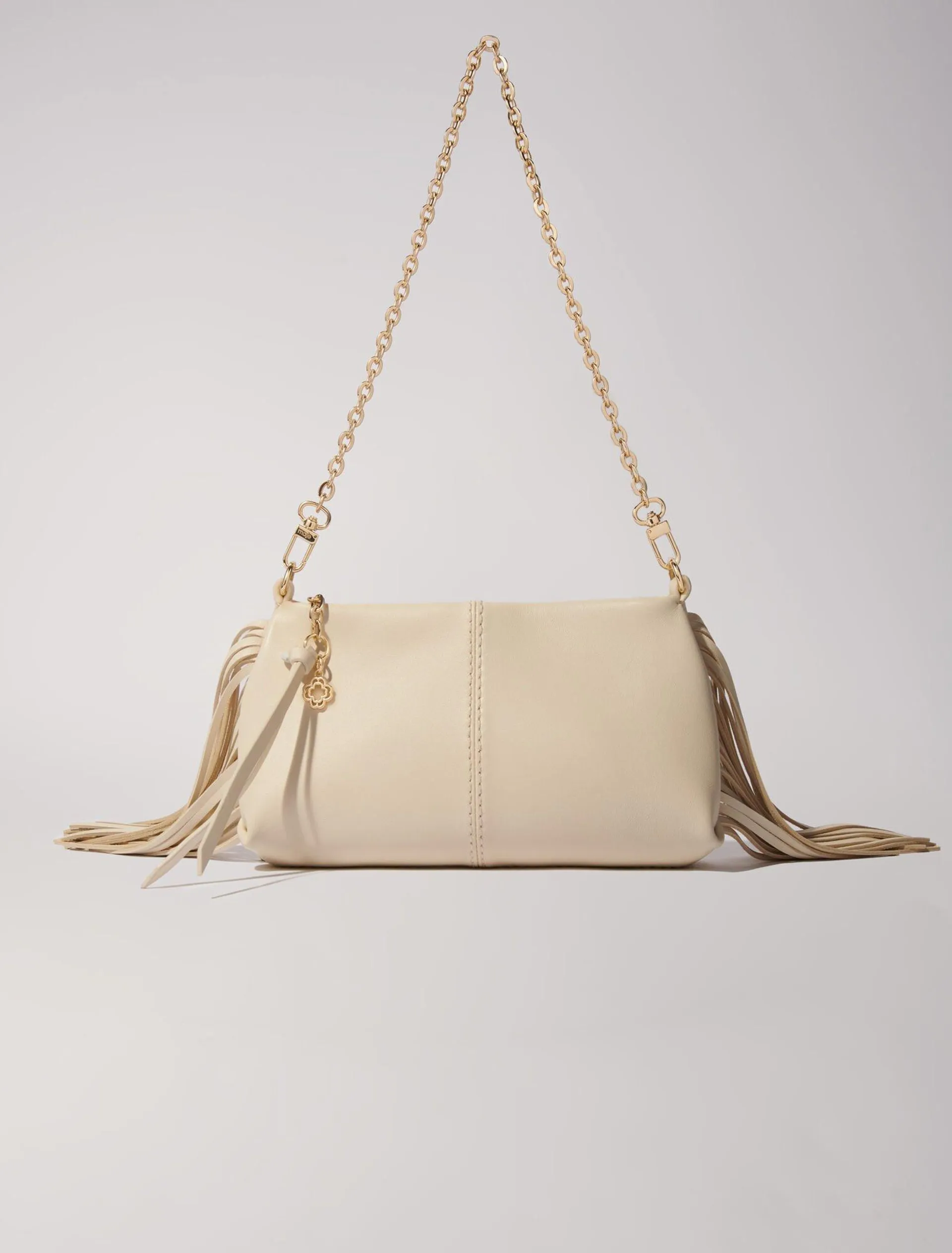 Pochette Miss M pouch en cuir lisse