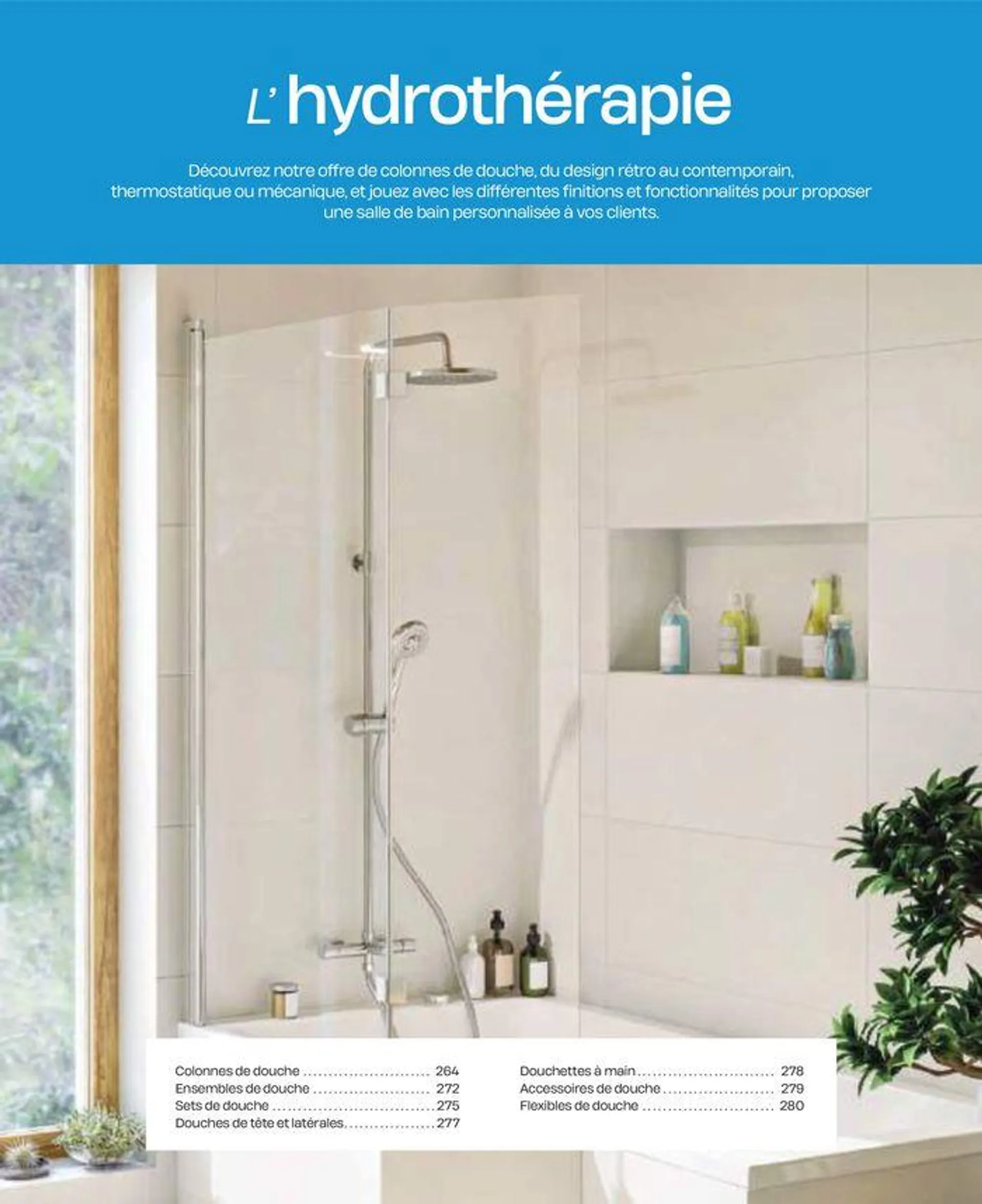 La salle de bain en toute sérénité du 2 juillet au 31 décembre 2024 - Catalogue page 261