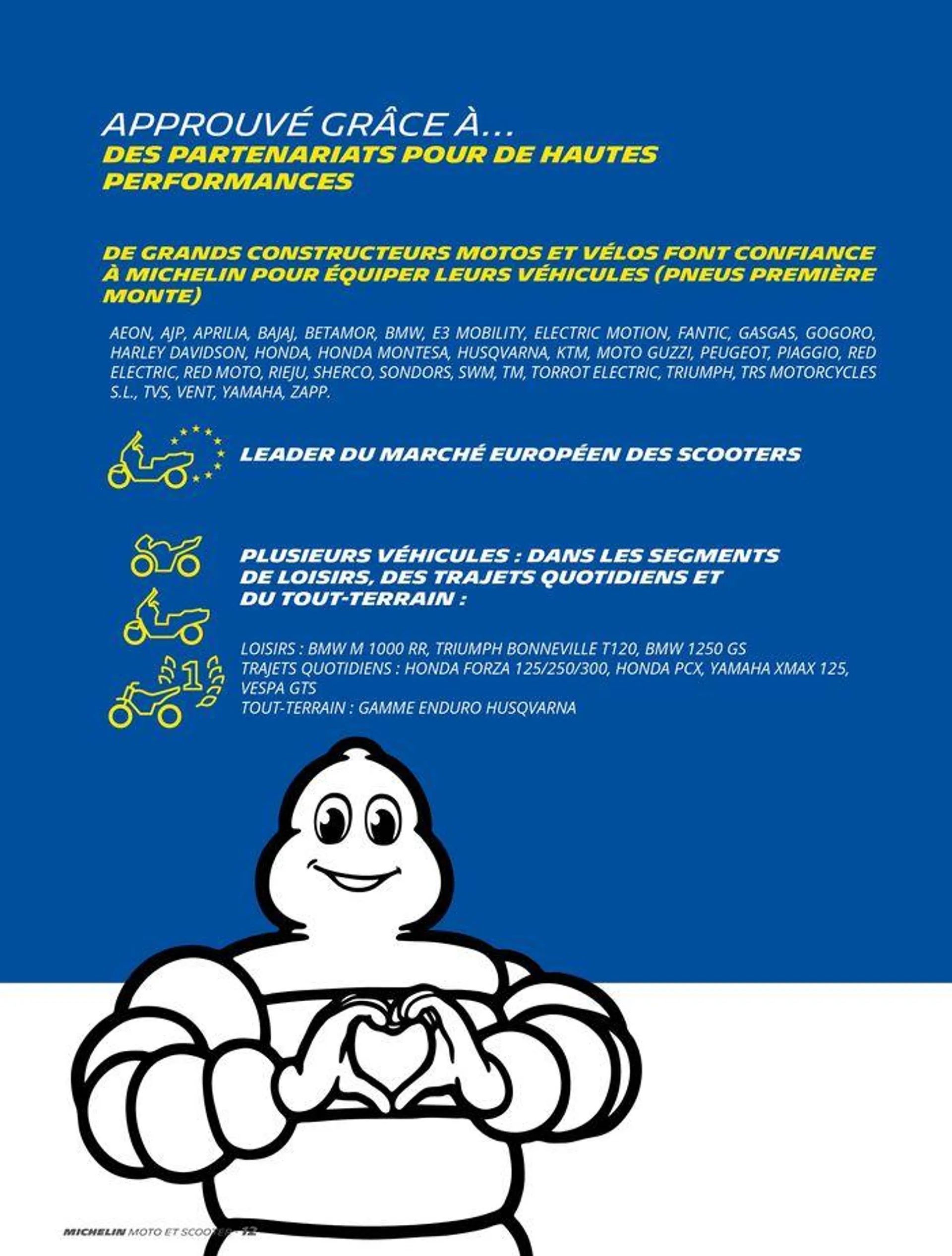 MICHELIN Deux Roues 2024 du 10 juin au 31 décembre 2024 - Catalogue page 12