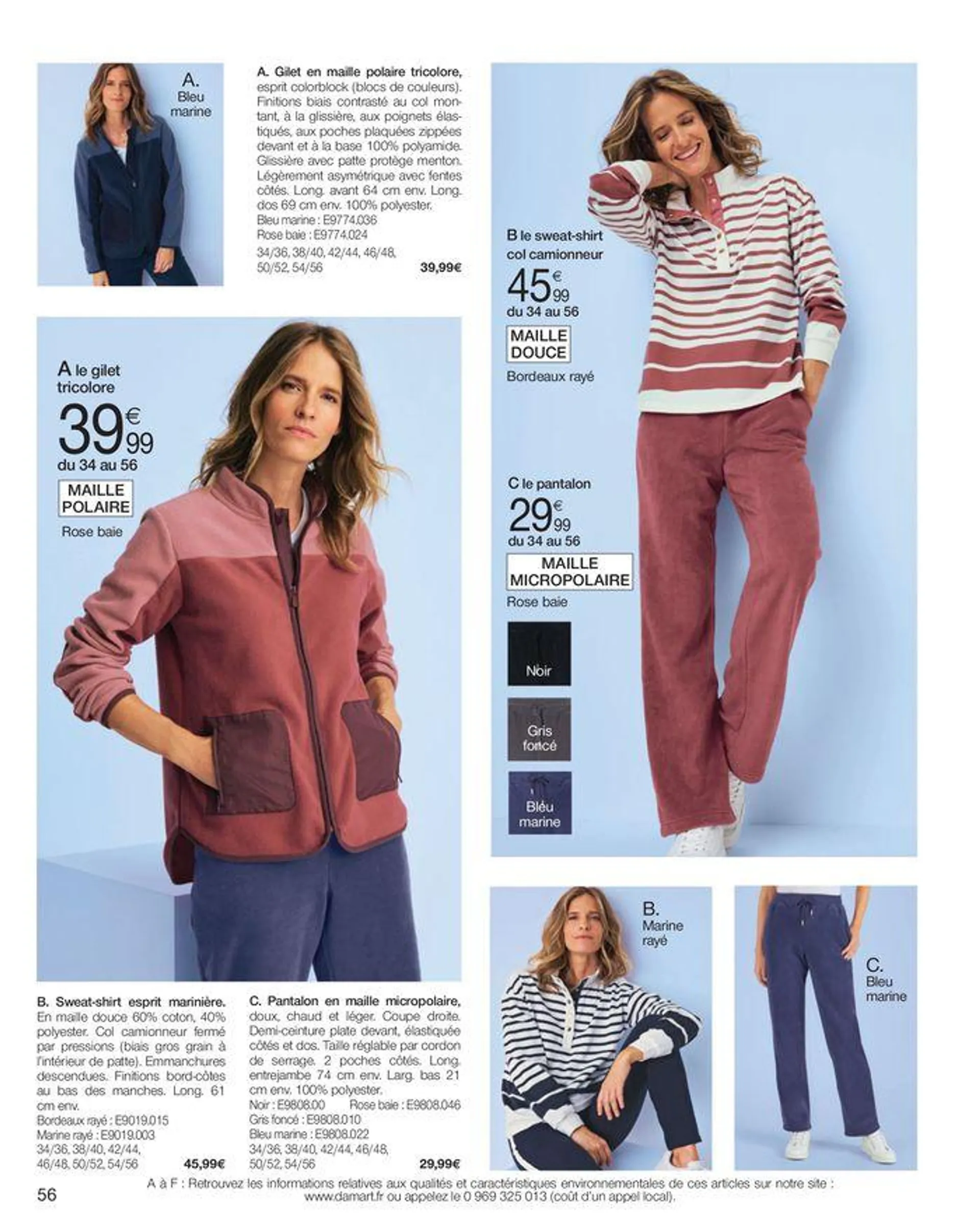 Le confort me donne du style du 10 mai au 31 octobre 2024 - Catalogue page 56