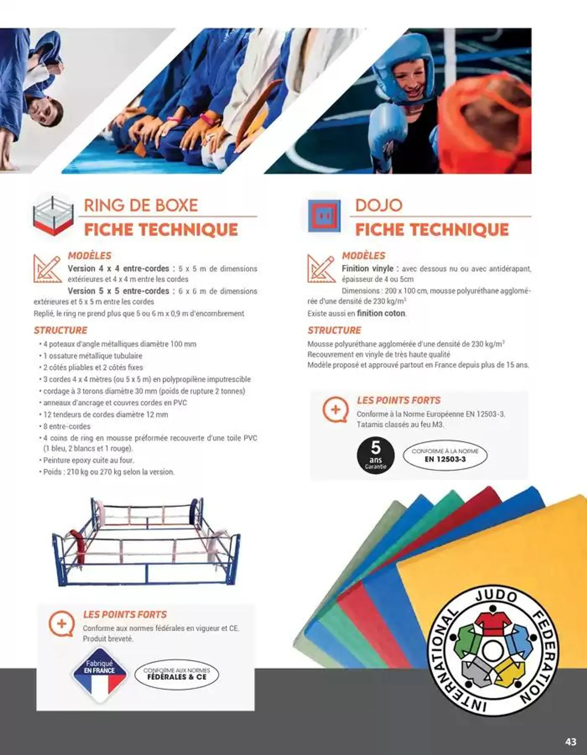 Équipements sportifs de proximité pour la préparation aux JO 2024 du 15 octobre au 31 décembre 2024 - Catalogue page 43