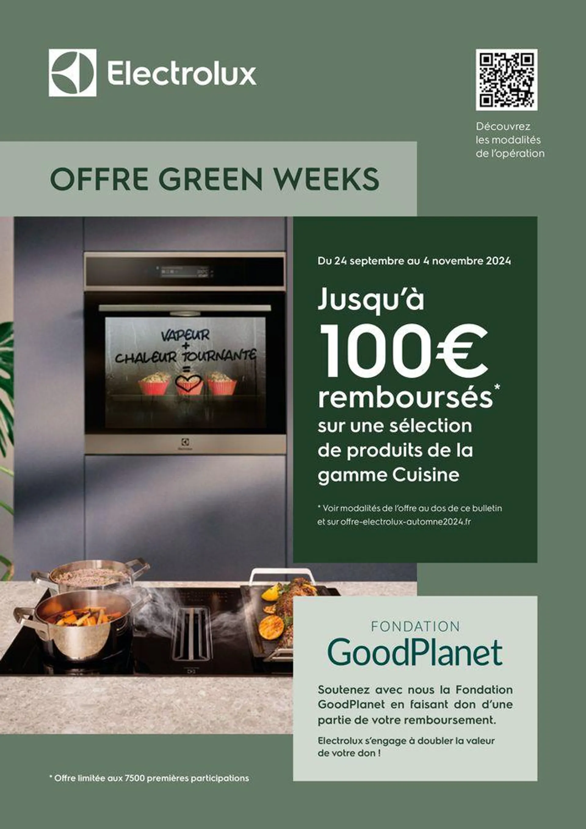 OFFRE GREEN WEEKS du 24 septembre au 4 novembre 2024 - Catalogue page 1