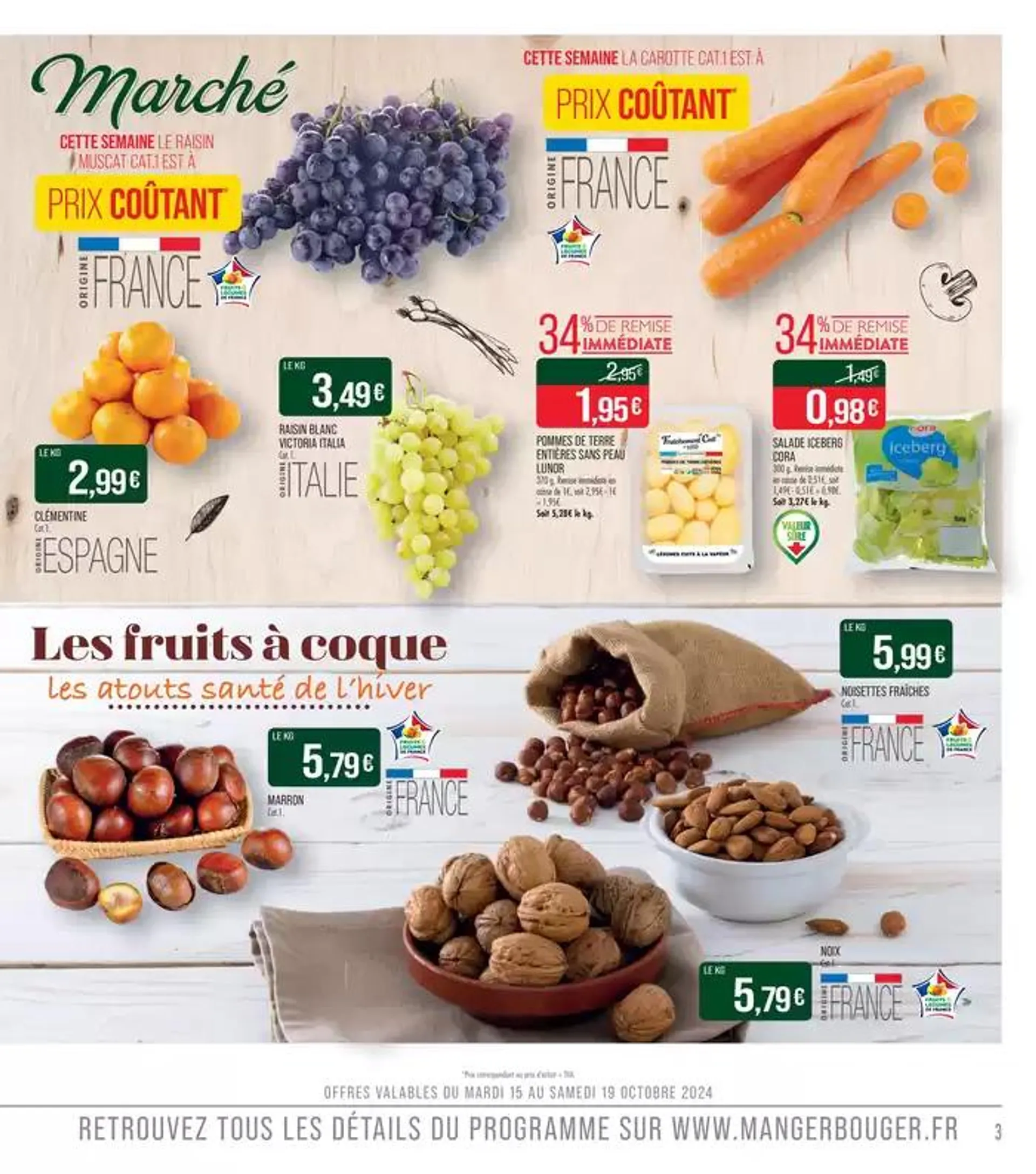 Les fruits à coque du 14 octobre au 27 octobre 2024 - Catalogue page 3