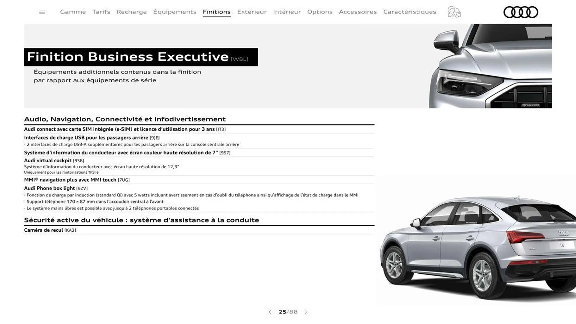 Audi Q5 du 20 août au 31 décembre 2024 - Catalogue page 25