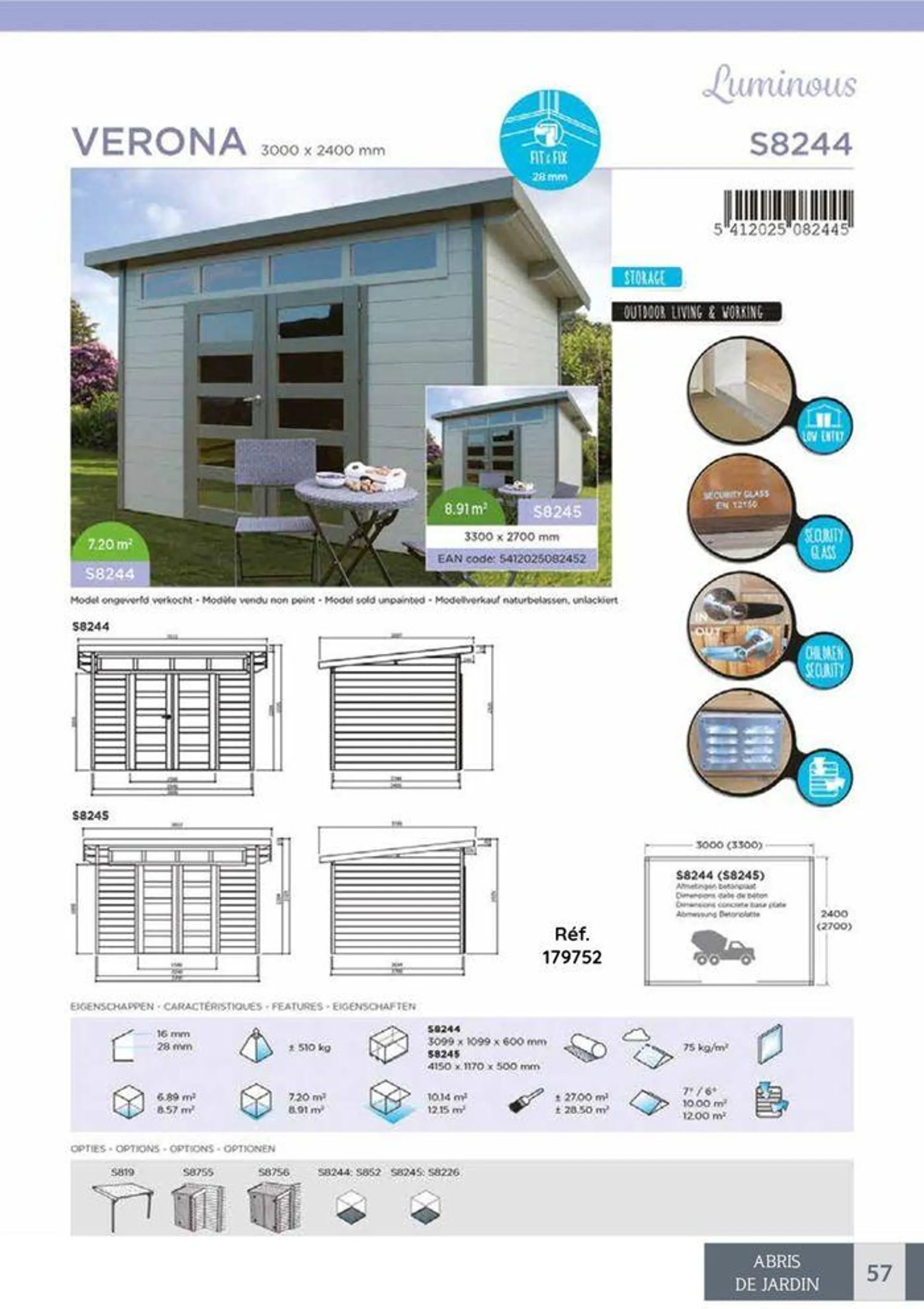 Abris de Jardin du 31 janvier au 31 décembre 2024 - Catalogue page 56