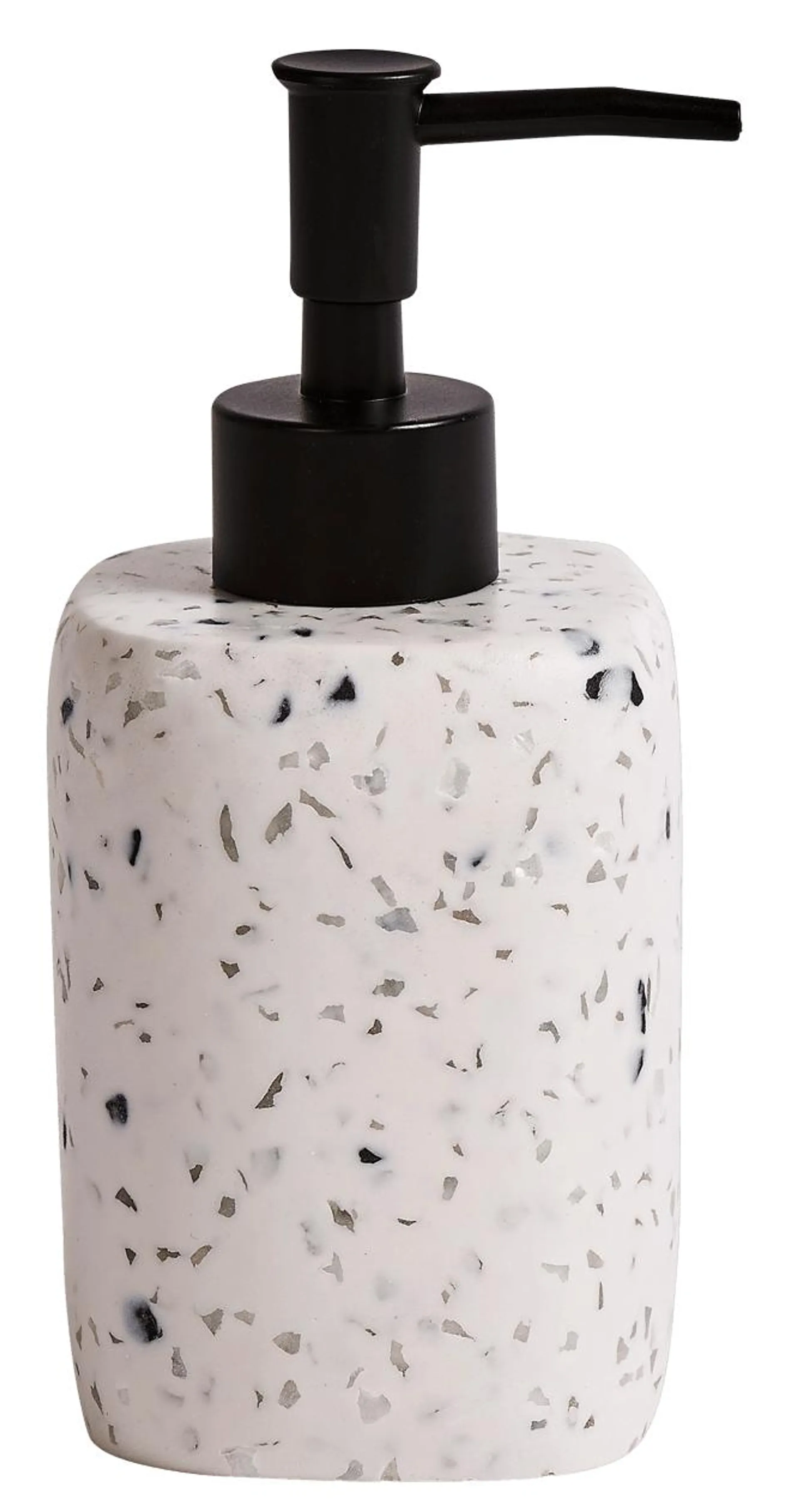 TERRAZZO Distributeur savon blanc