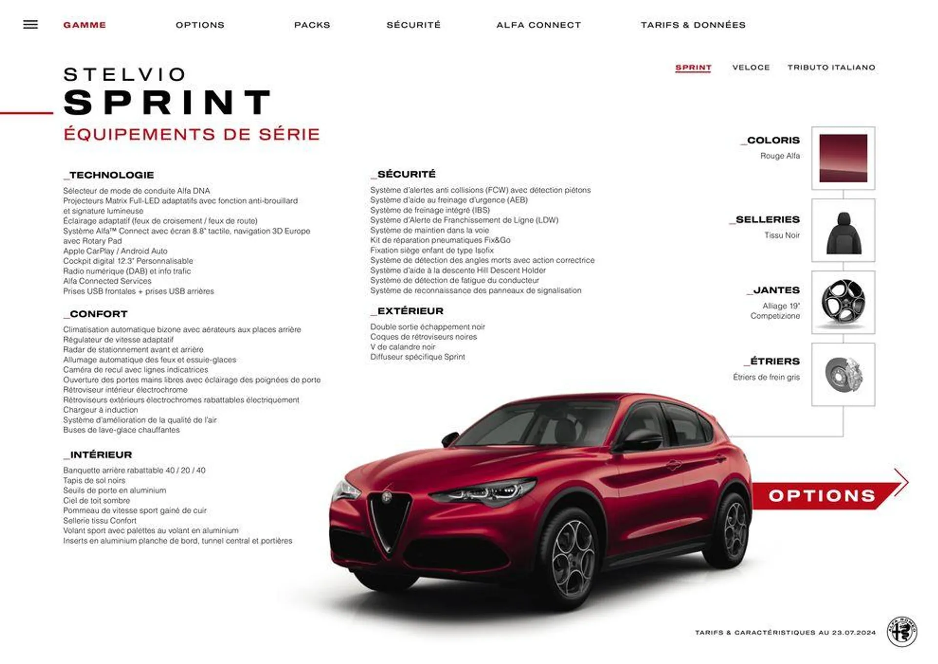 Alfa Romeo STELVIO du 7 août au 7 août 2025 - Catalogue page 5