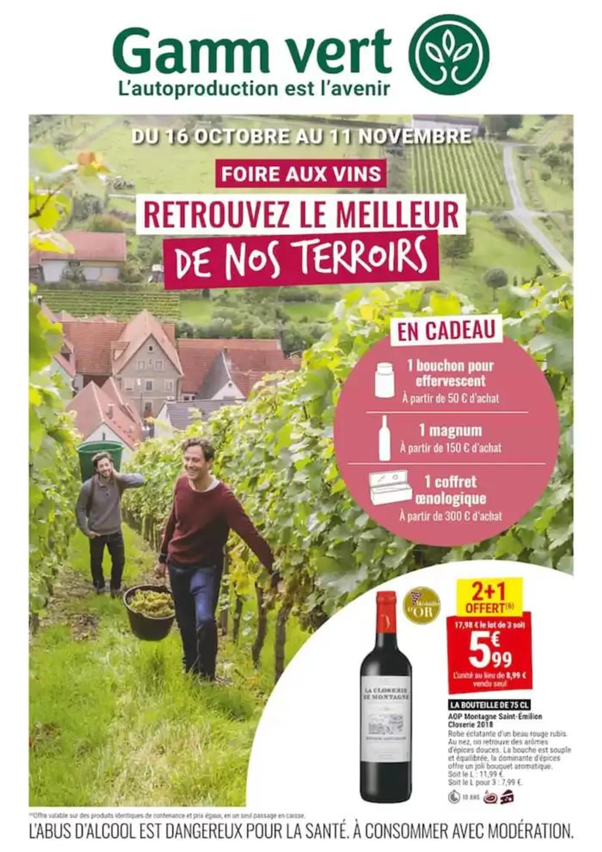 Foire aux vins du 16 octobre au 11 novembre 2024 - Catalogue page 1