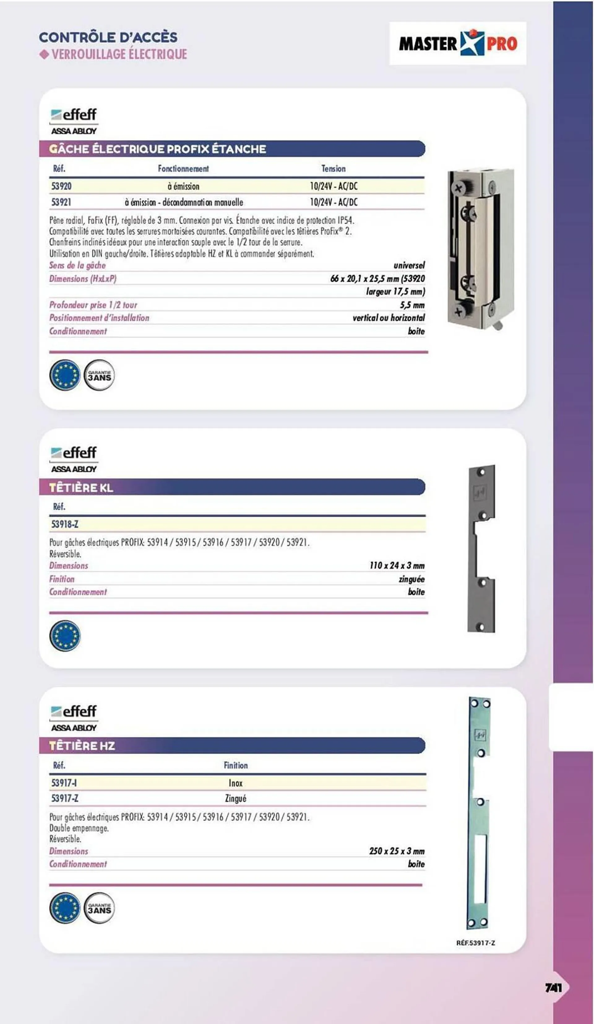 Catalogue Master Pro du 3 janvier au 31 décembre 2024 - Catalogue page 714