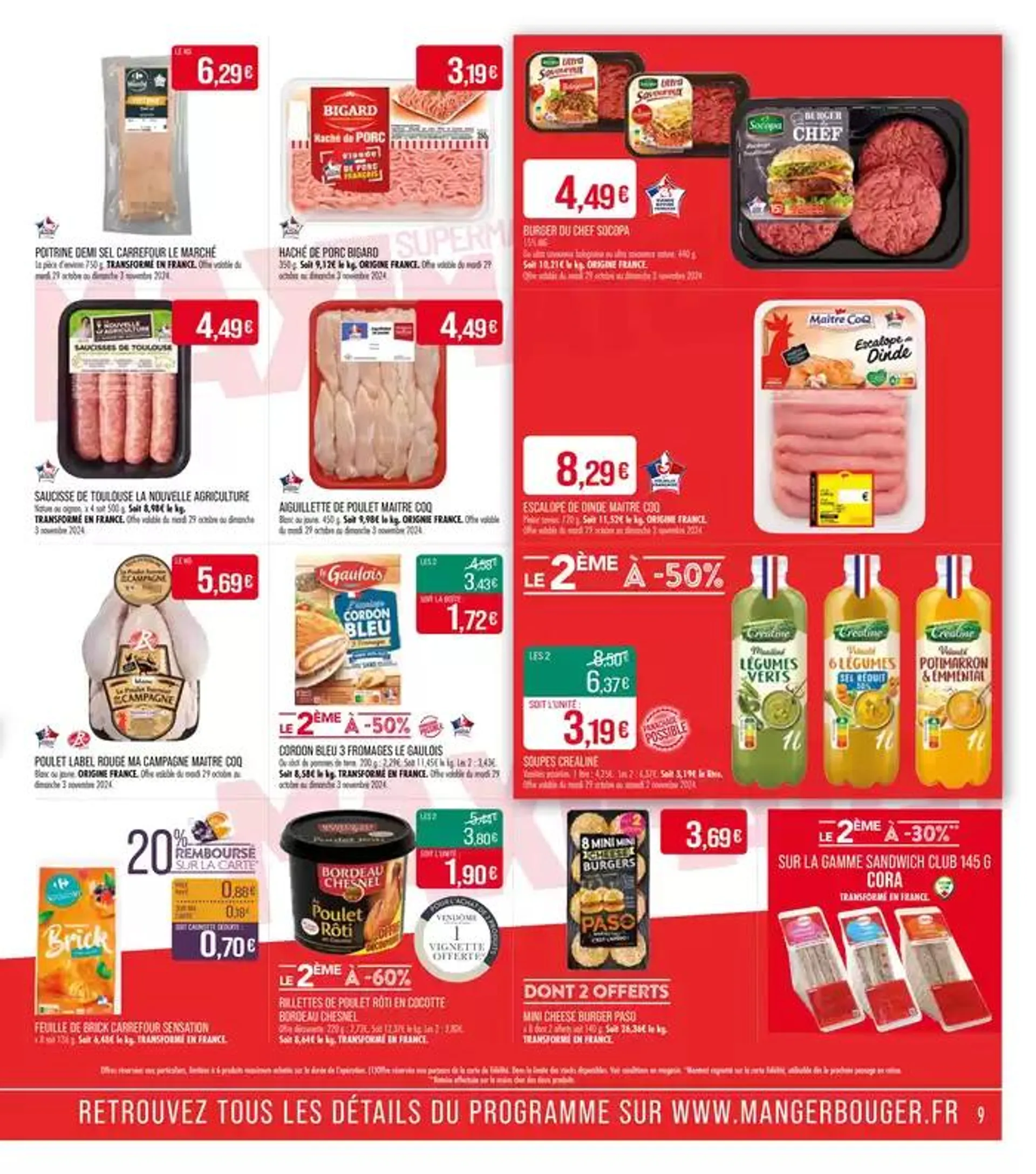 MAXI Supermarché MAtch du 29 octobre au 10 novembre 2024 - Catalogue page 9