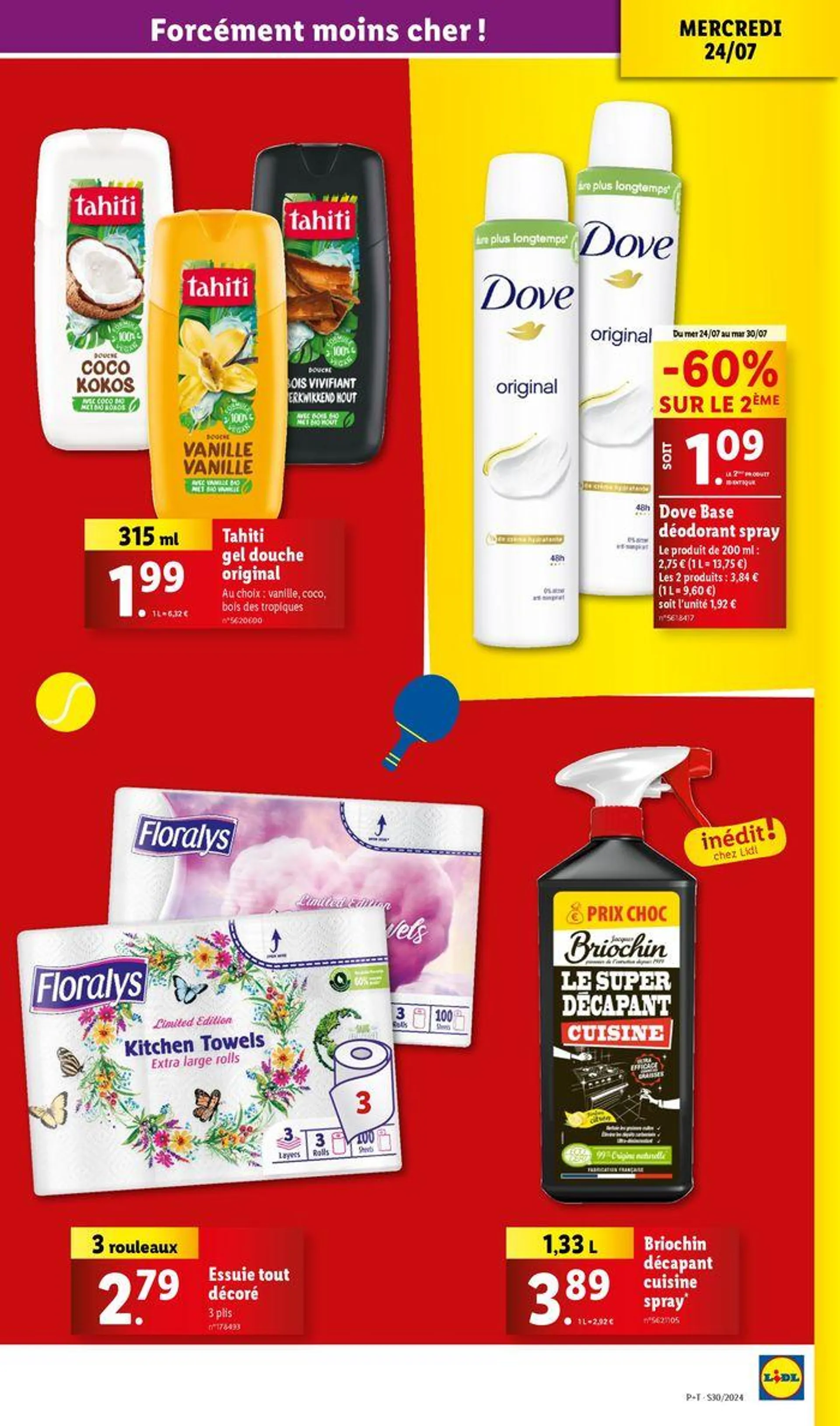 Profitez des journées opportunités pour dénicher vos produits du quotidien à prix Lidl du 24 juillet au 30 juillet 2024 - Catalogue page 21