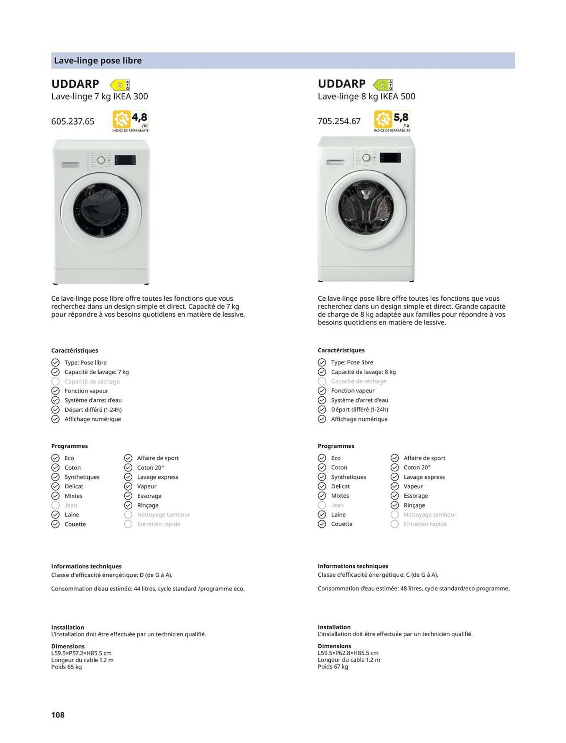 Catalogue IKEA du 10 juillet au 31 décembre 2024 - Catalogue page 108