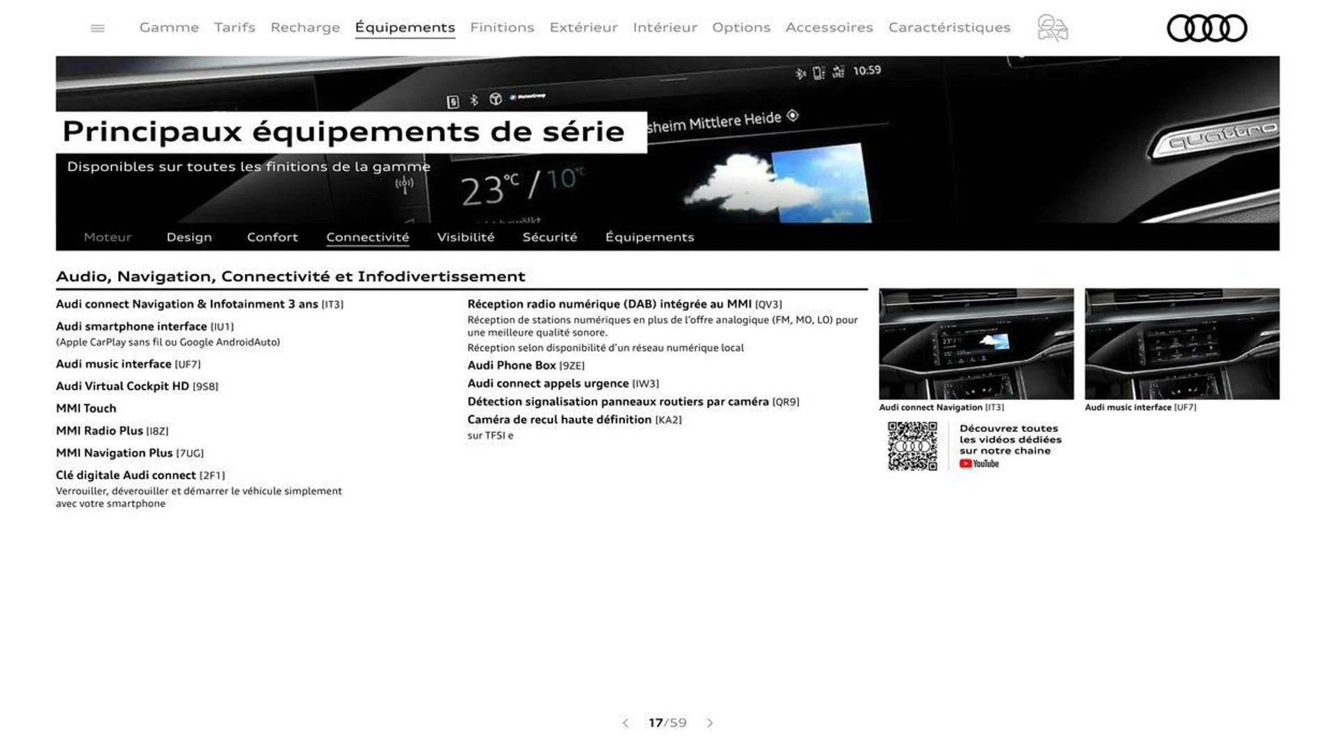 Audi A8 du 20 août au 31 décembre 2024 - Catalogue page 17