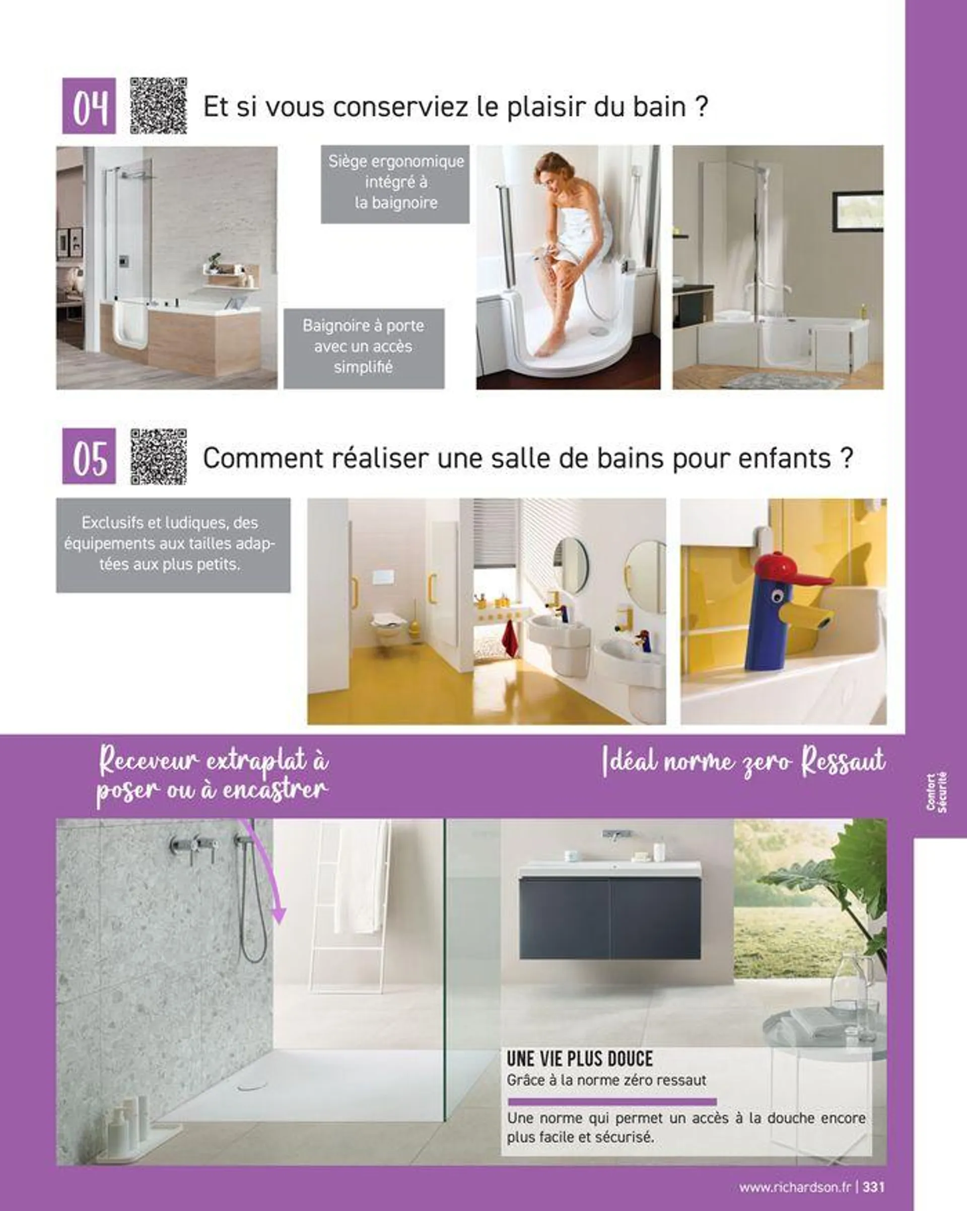 Salle de bains et carrelage 2024 du 23 mai au 31 décembre 2024 - Catalogue page 333