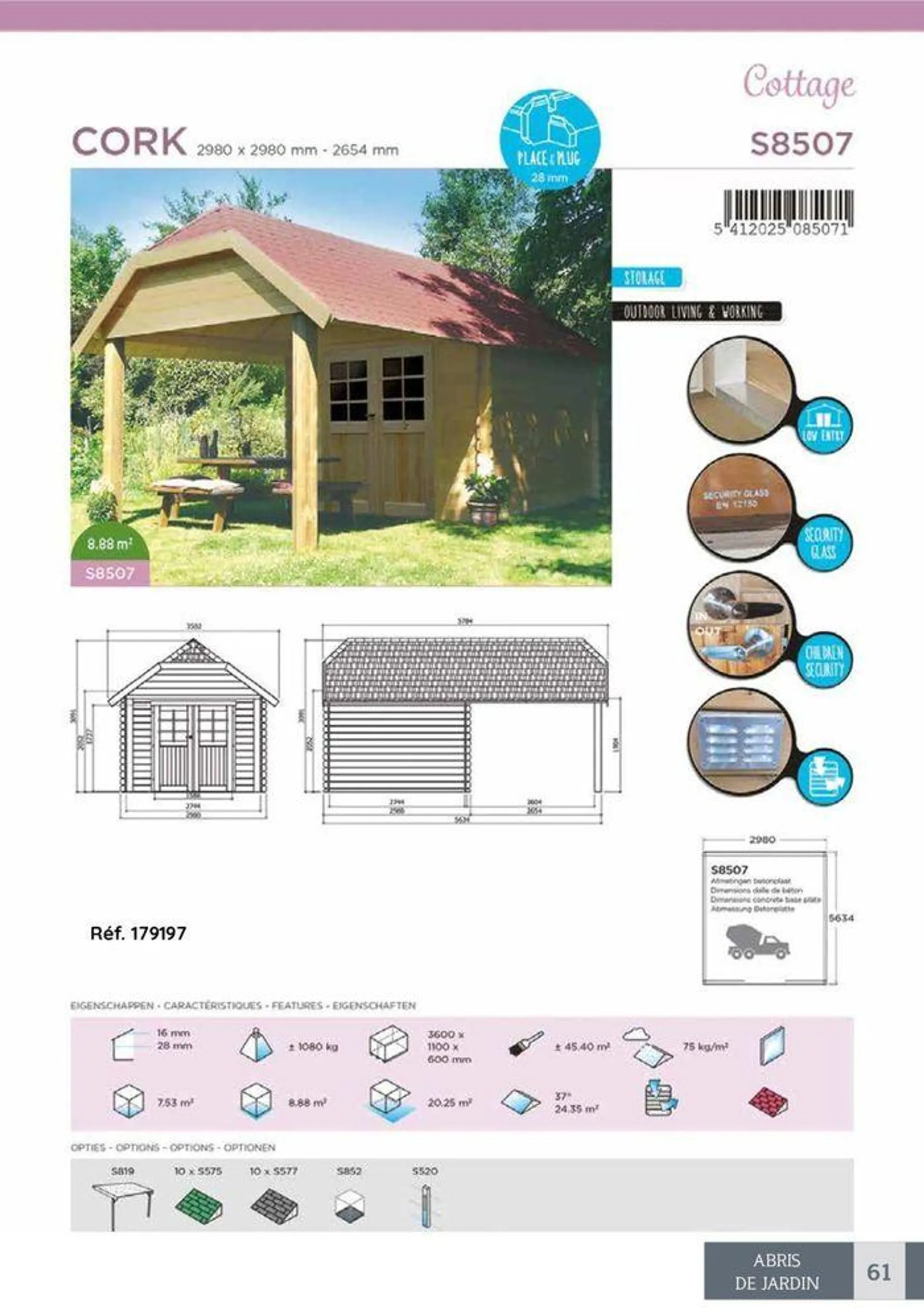 Abris de Jardin du 31 janvier au 31 décembre 2024 - Catalogue page 61