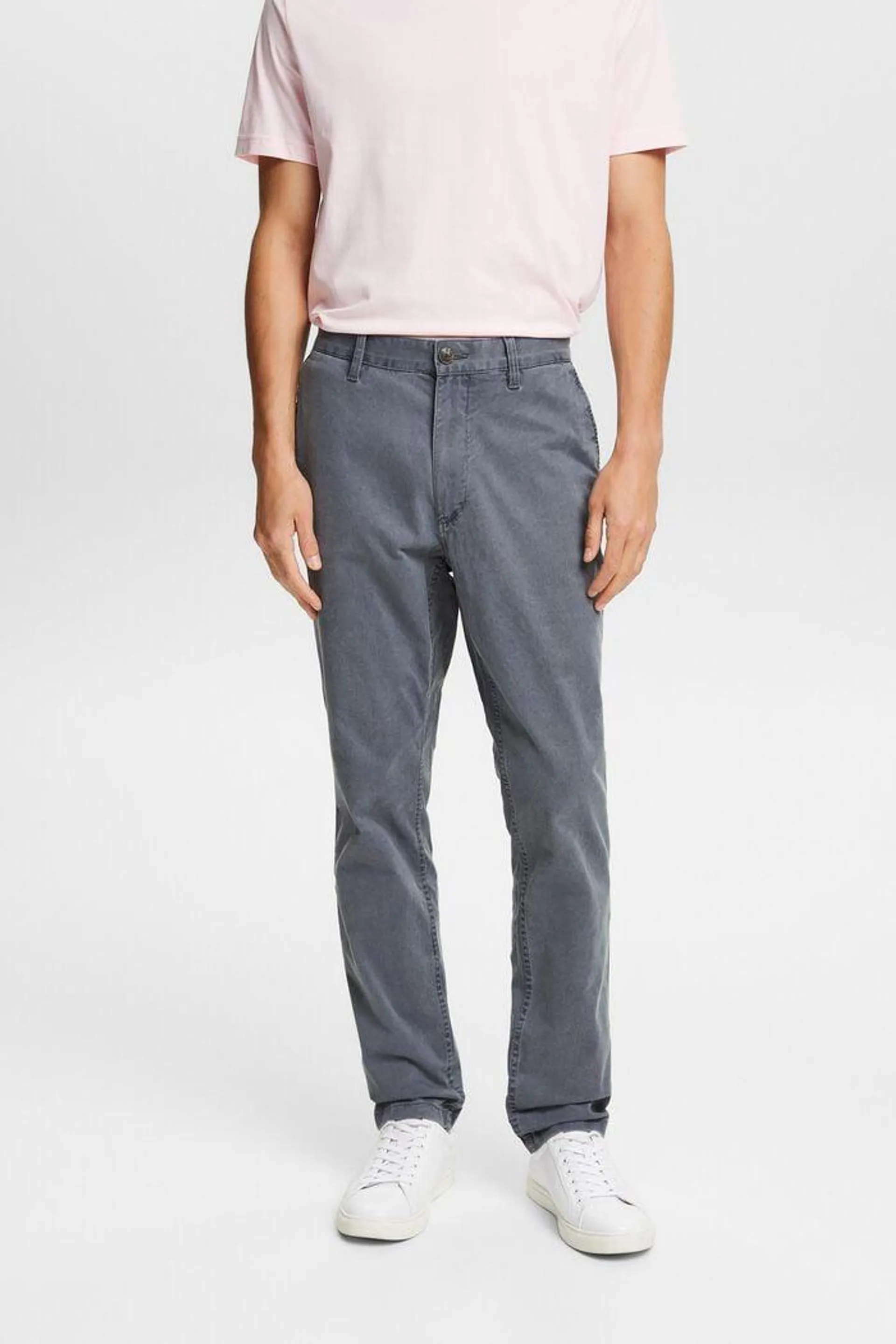 Pantalon chino finition lavée