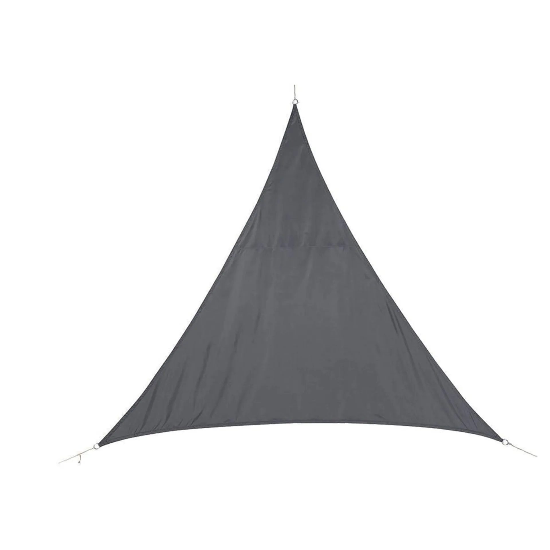 Voile d'ombrage Curacao - 4 x 4 x 4 m - Gris - HESPERIDE