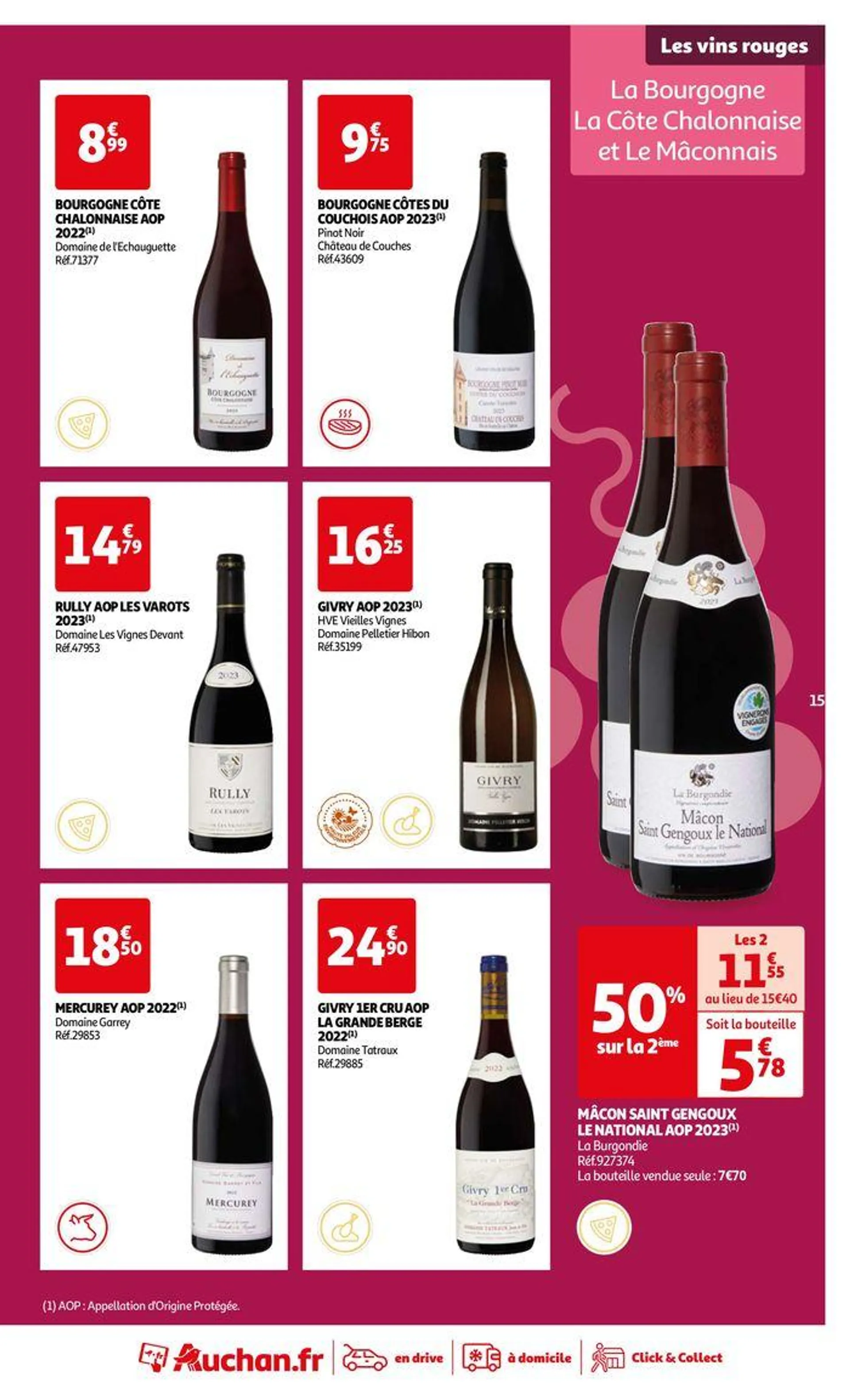 Foire au vins : Un grand choix de cuvées du 24 septembre au 7 octobre 2024 - Catalogue page 15