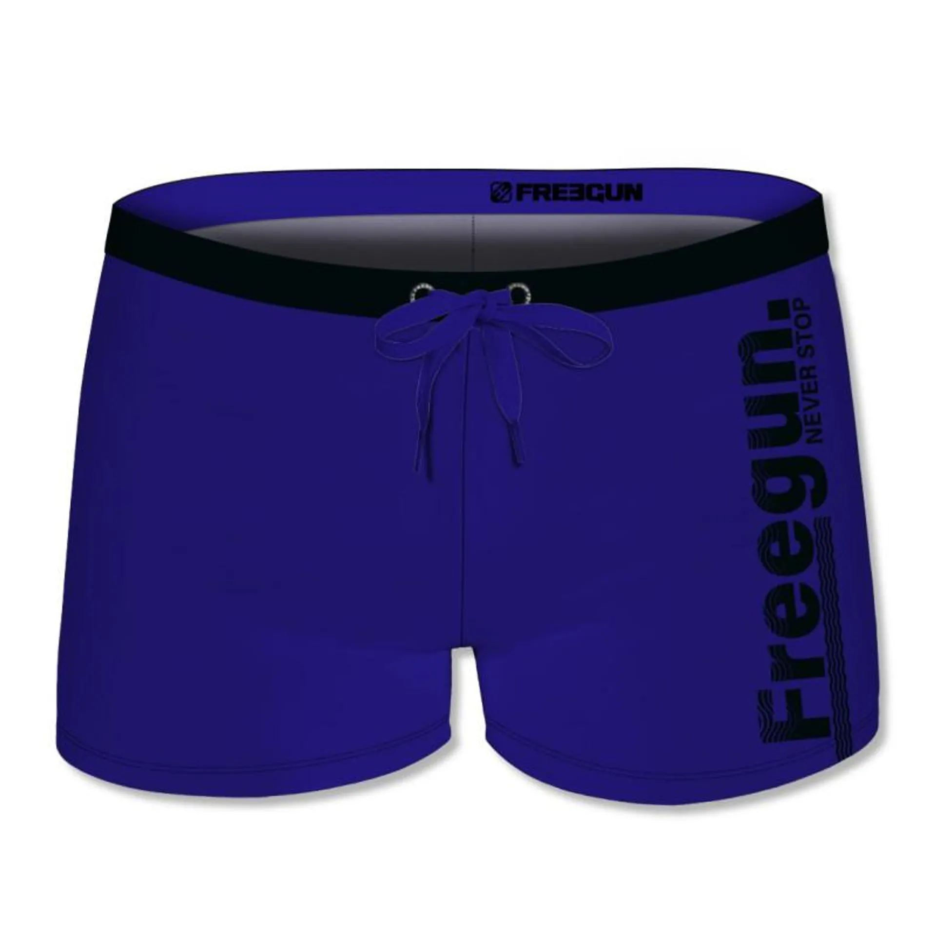 Boxer de bain Bleu Homme Polyester | FREEGUN