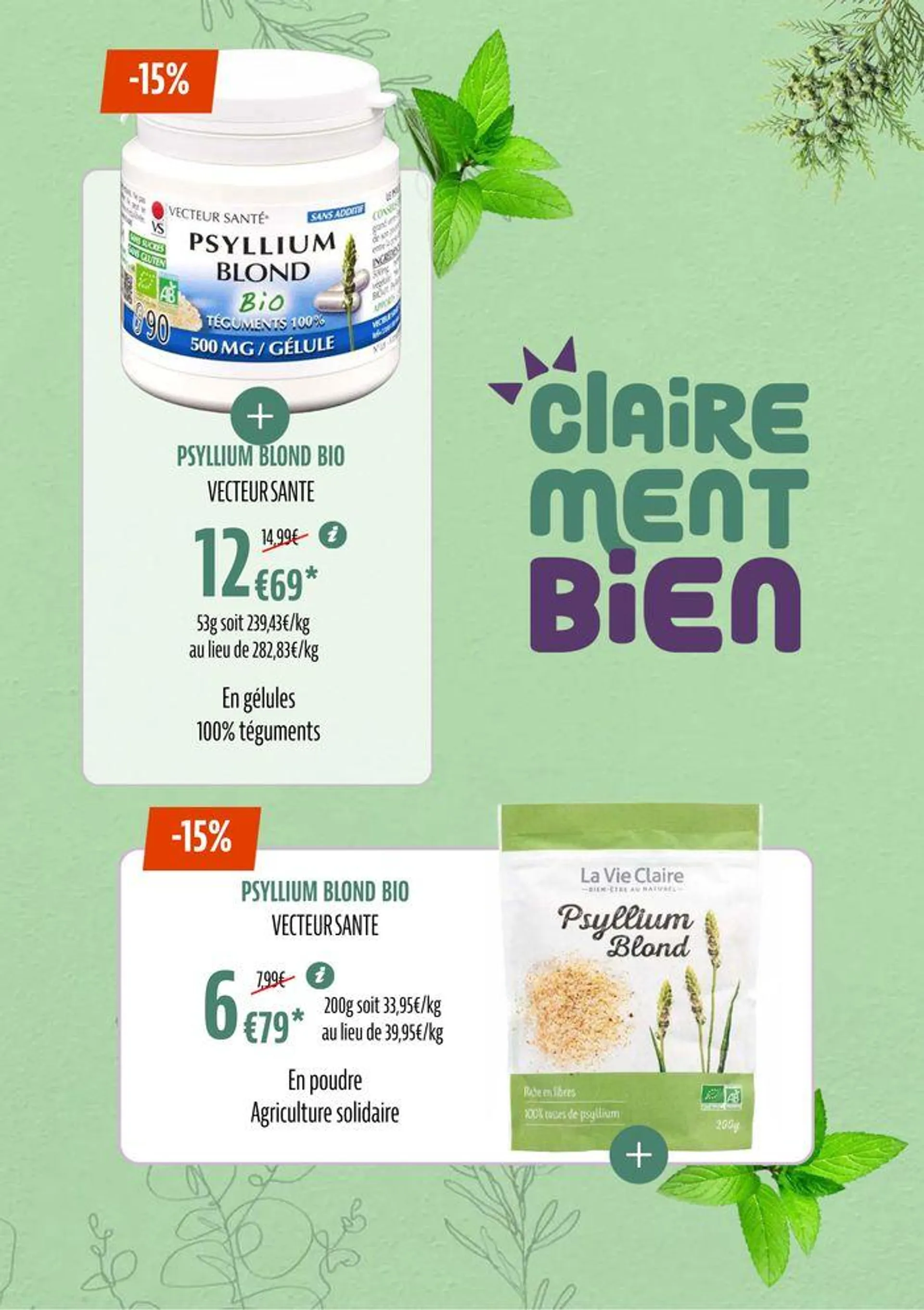 TOUTES NOS PROMOS BIO POUR UN ÉTÉ SAVOUREUX du 1 juillet au 31 juillet 2024 - Catalogue page 32