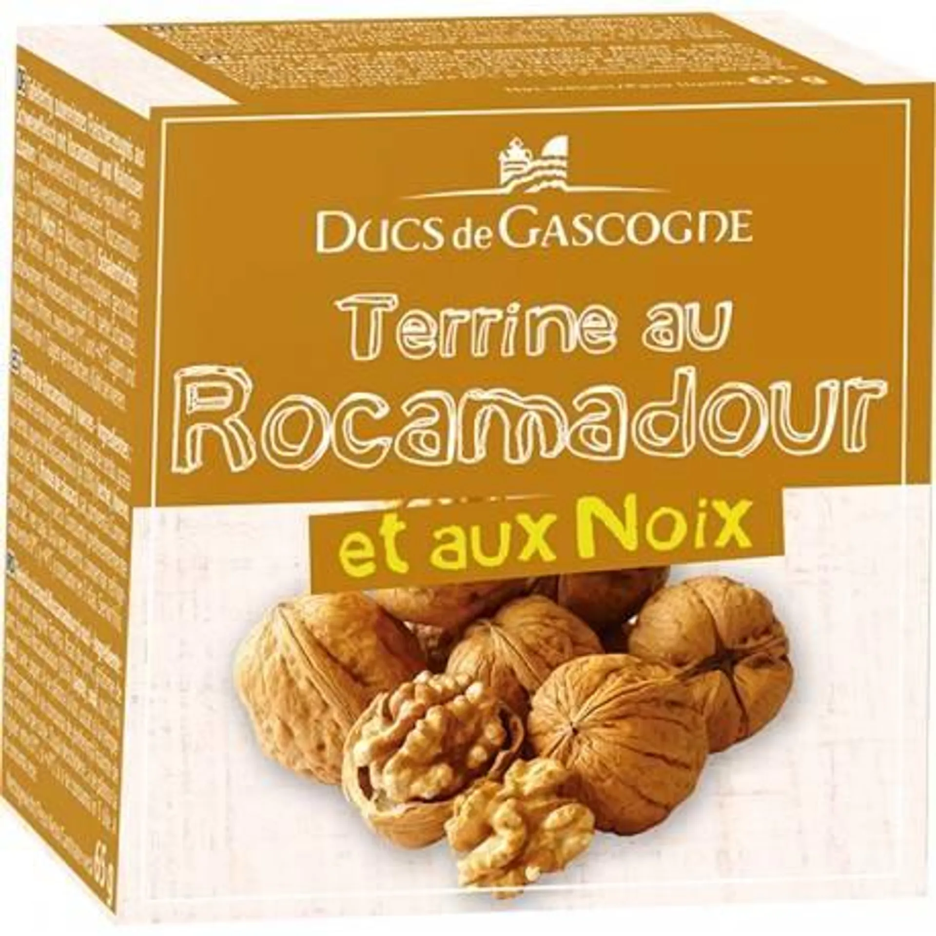 Terrine au fromage de Rocamadour et aux noix