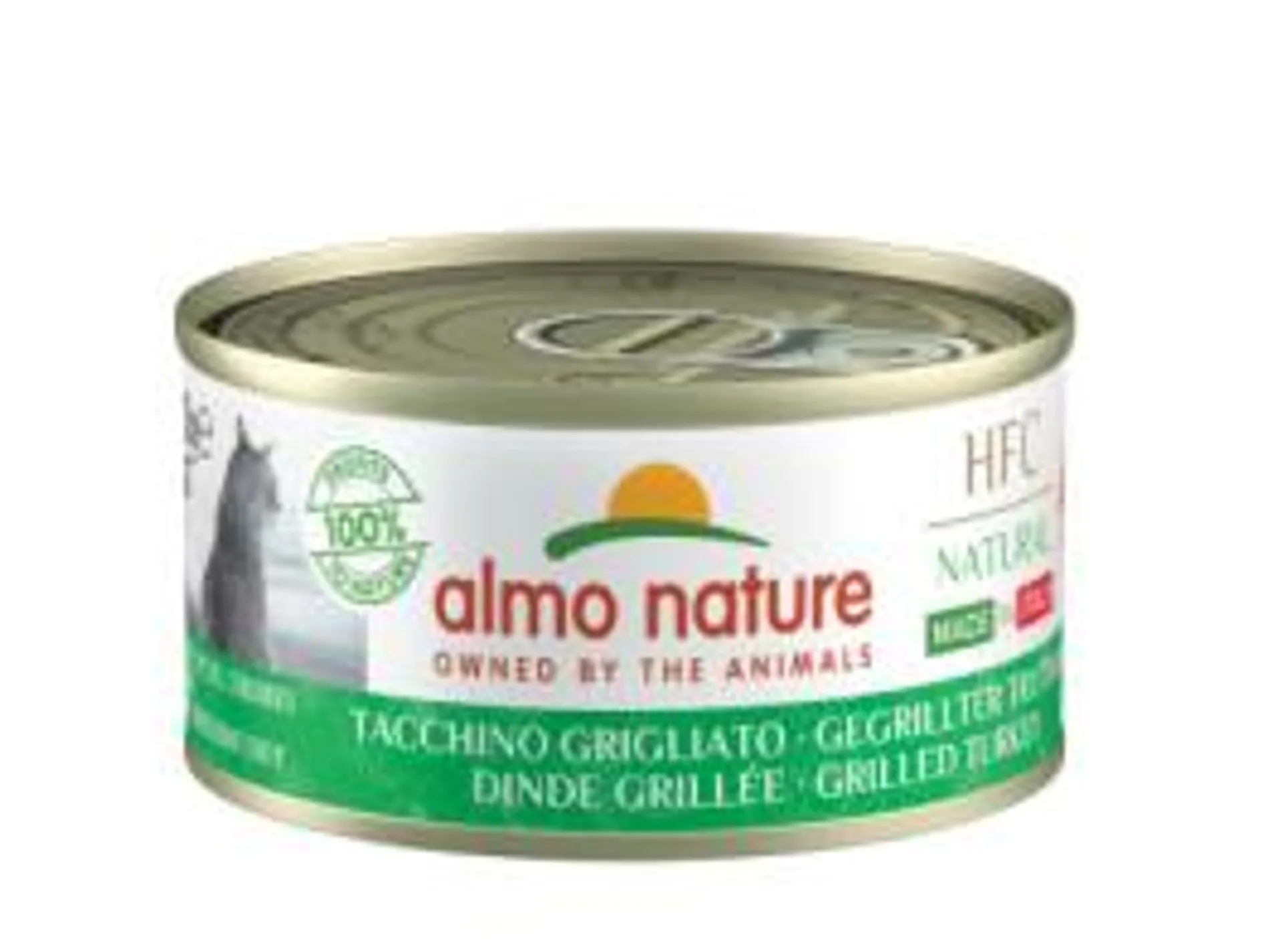 Repas Dinde Grillée pour chat Made In Italy Grain Free