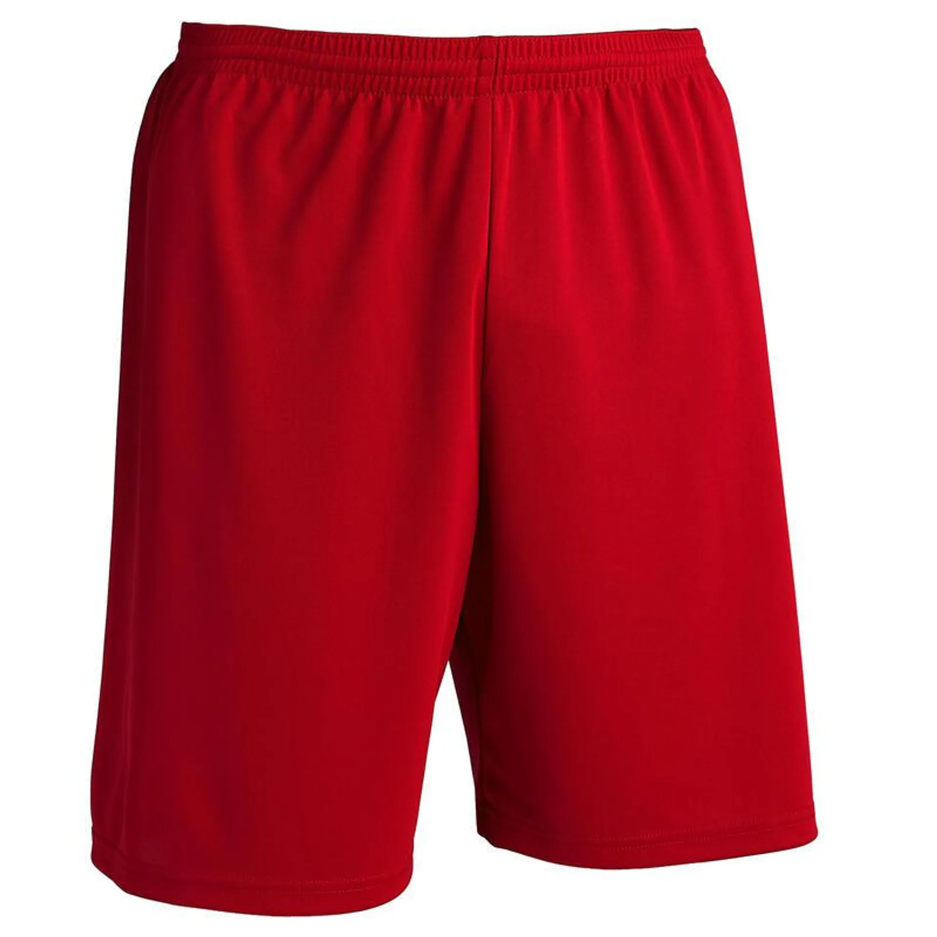 Short de football éco-conçu adulte F100 rouge