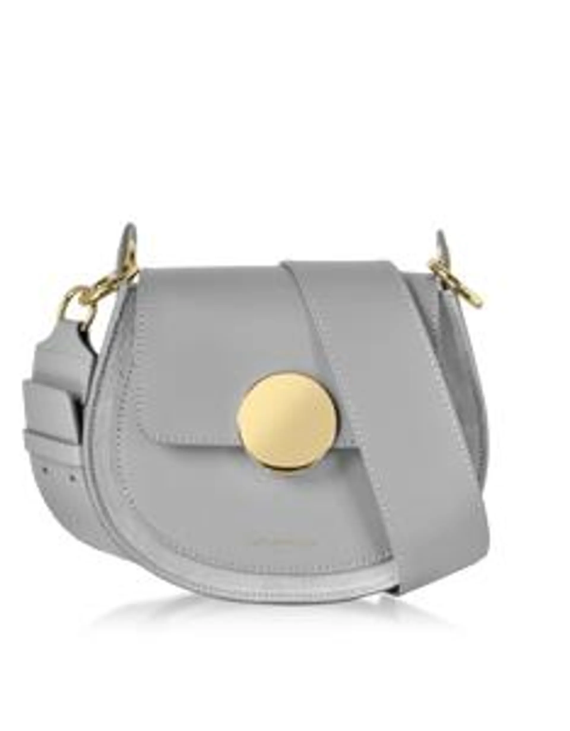 LE PARMENTIER - Yucca Suede and Leather Shoulder Bag