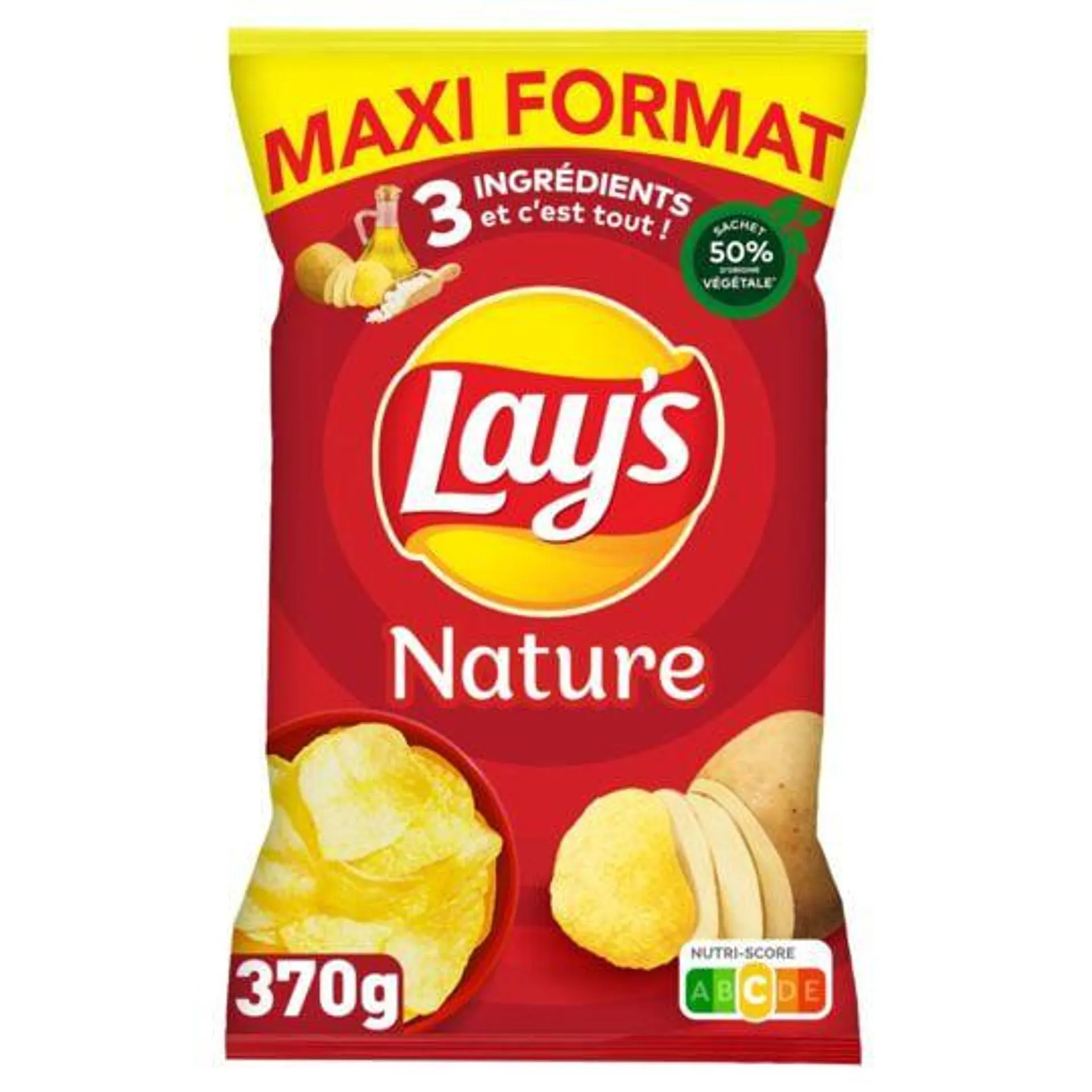 Chips nature maxi format LAY'S